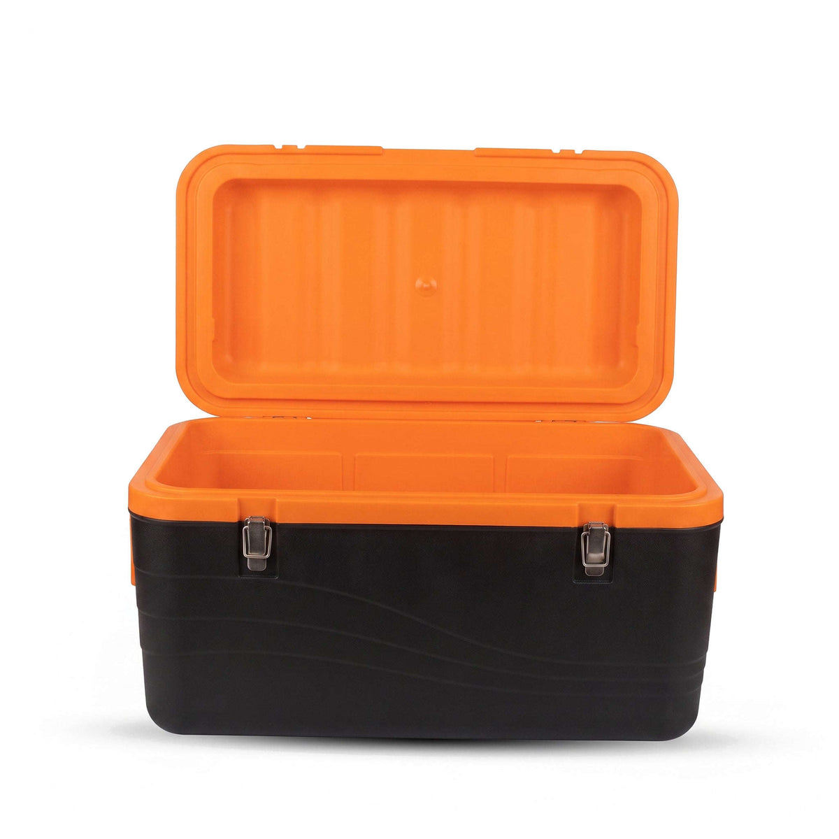 Gint Plastic Black & Orange Ice Box Kaka Bawa Sons