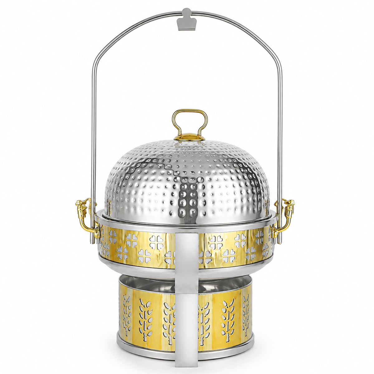 Oman Round Stainless Steel Open Chafing Dish | 6 Sizes: 20cm to 40cm