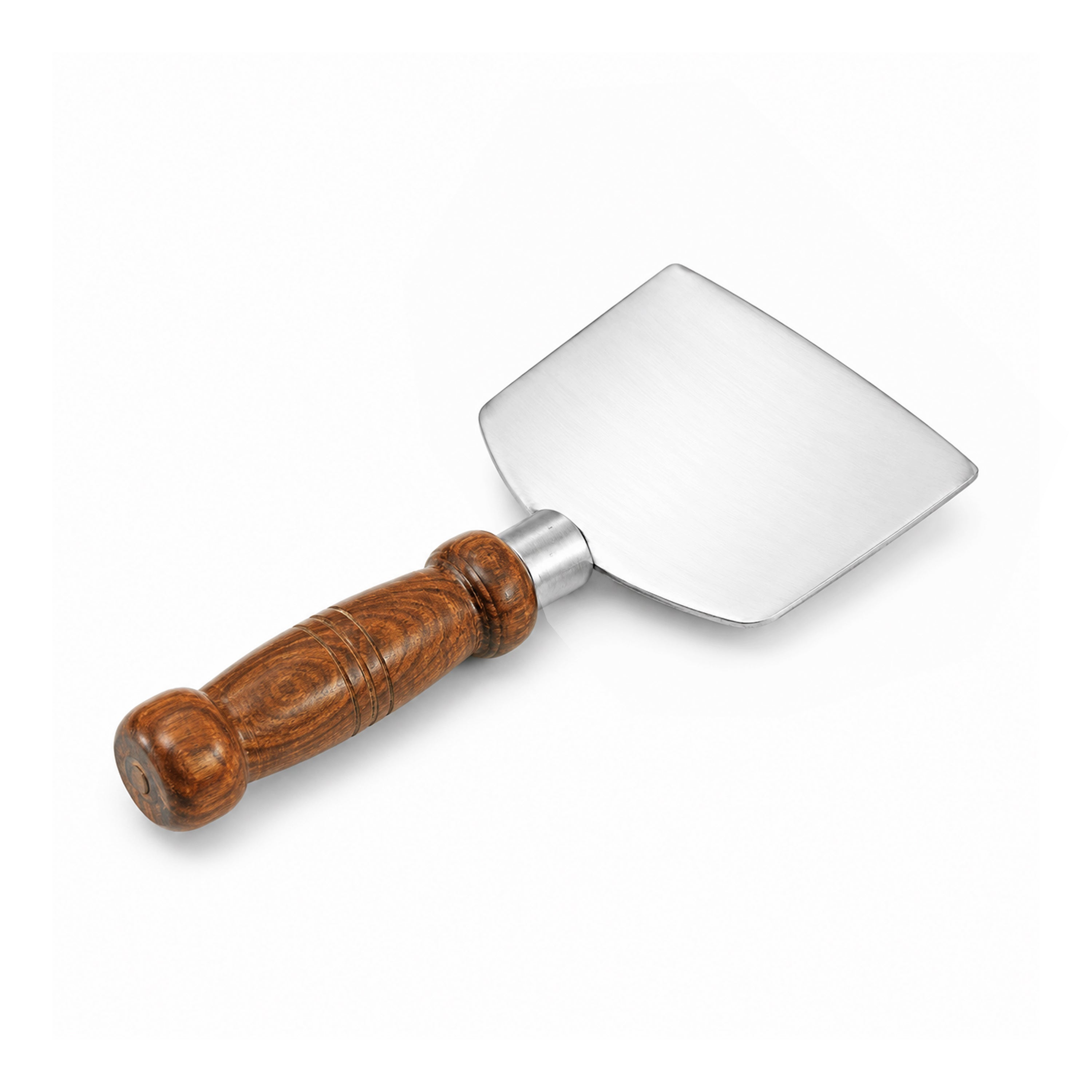 M.G 10-Inch Stainless Steel Griddle-Chopped Fry Offal (Taka-Tak) Scrapper