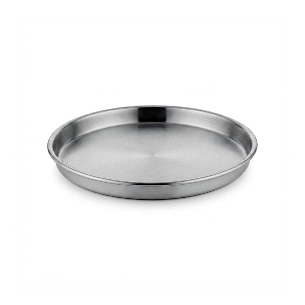 M.G 14-Inch Stainless Steel Light Round Paraat Kaka Bawa Sons