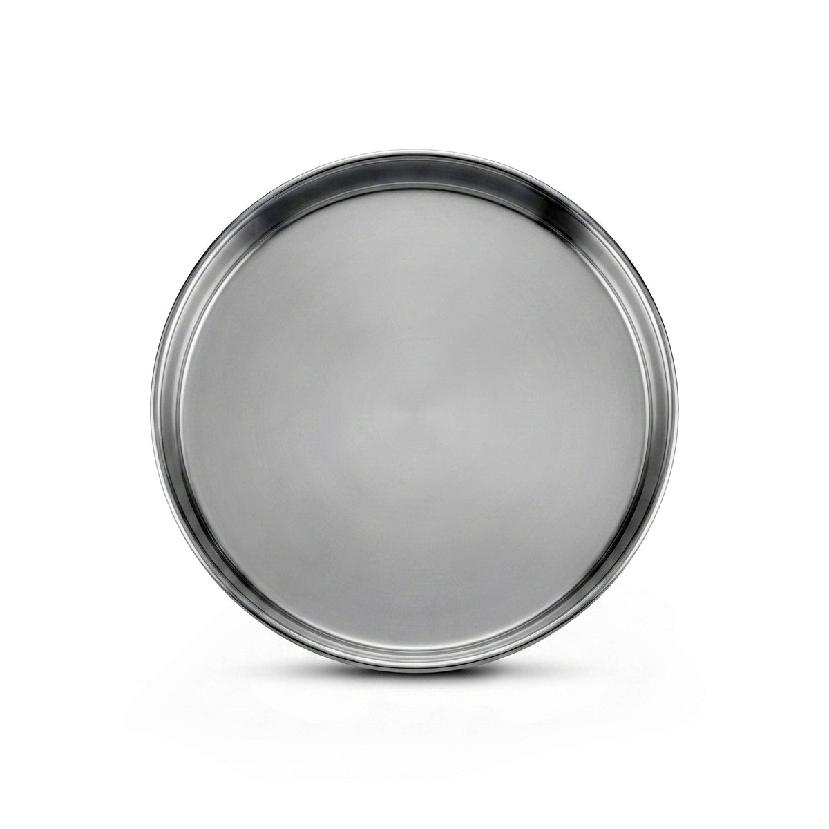M.G 14-Inch Stainless Steel Light Round Paraat Kaka Bawa Sons