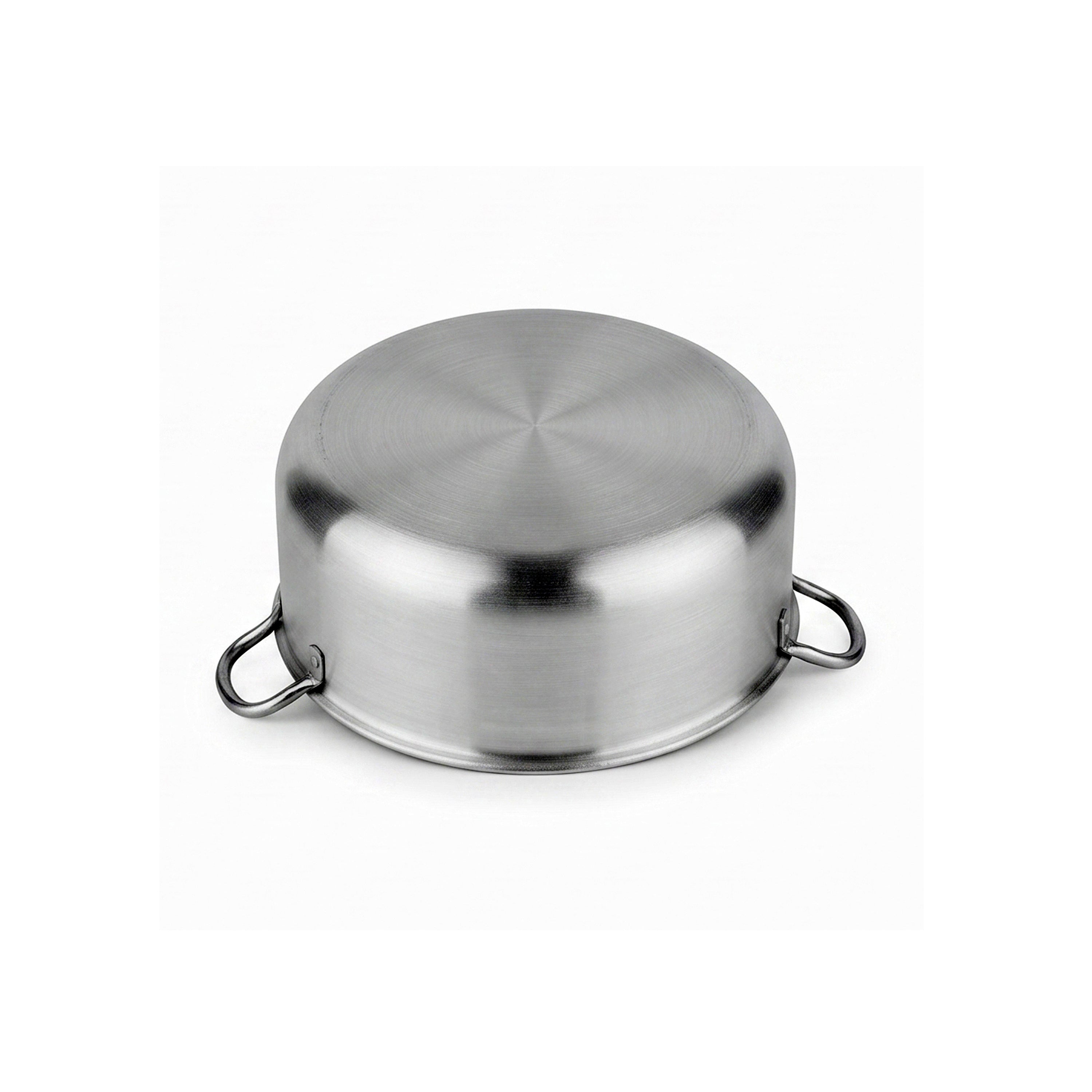 M.G Stainless Steel Round Stock Pot
