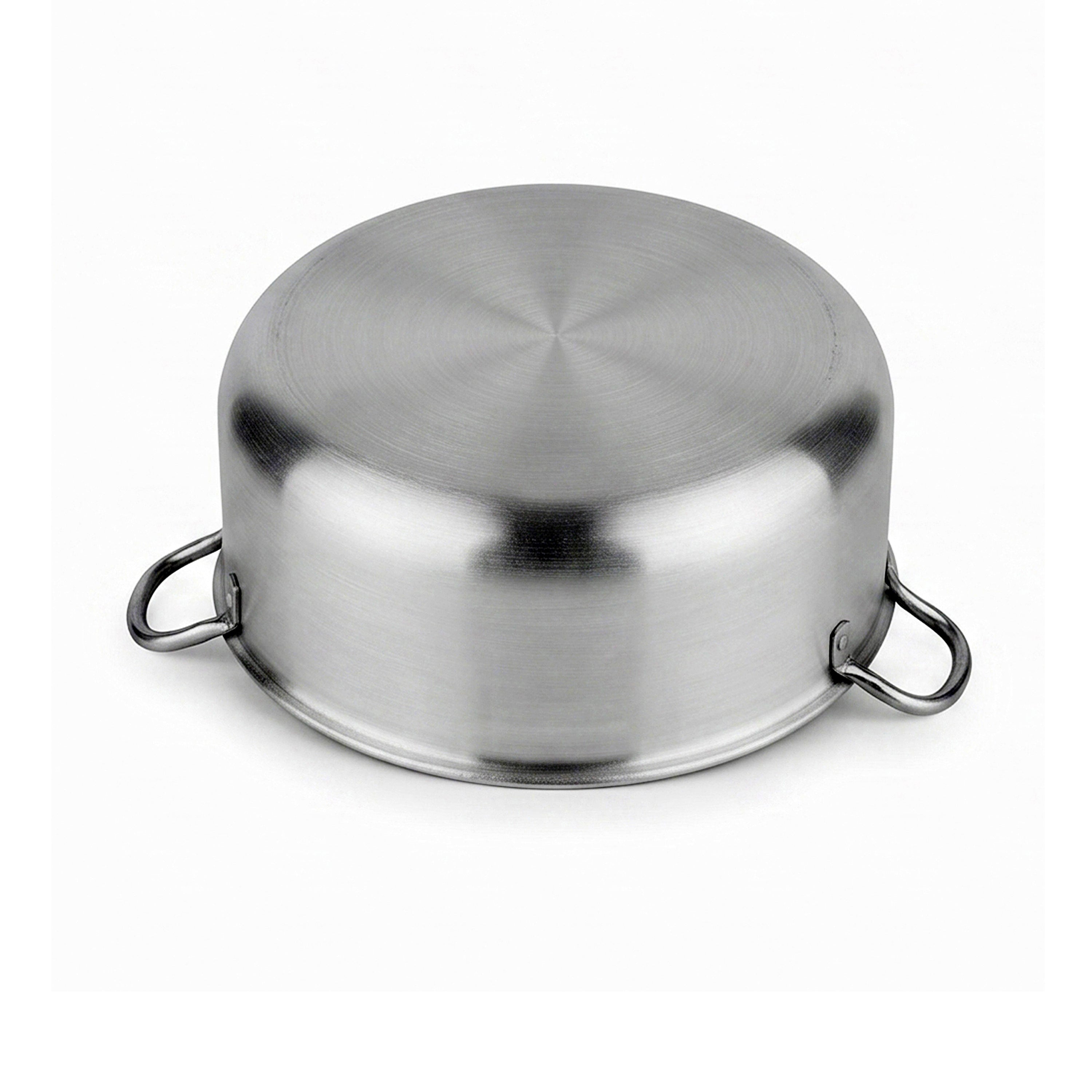 M.G Stainless Steel Round Stock Pot