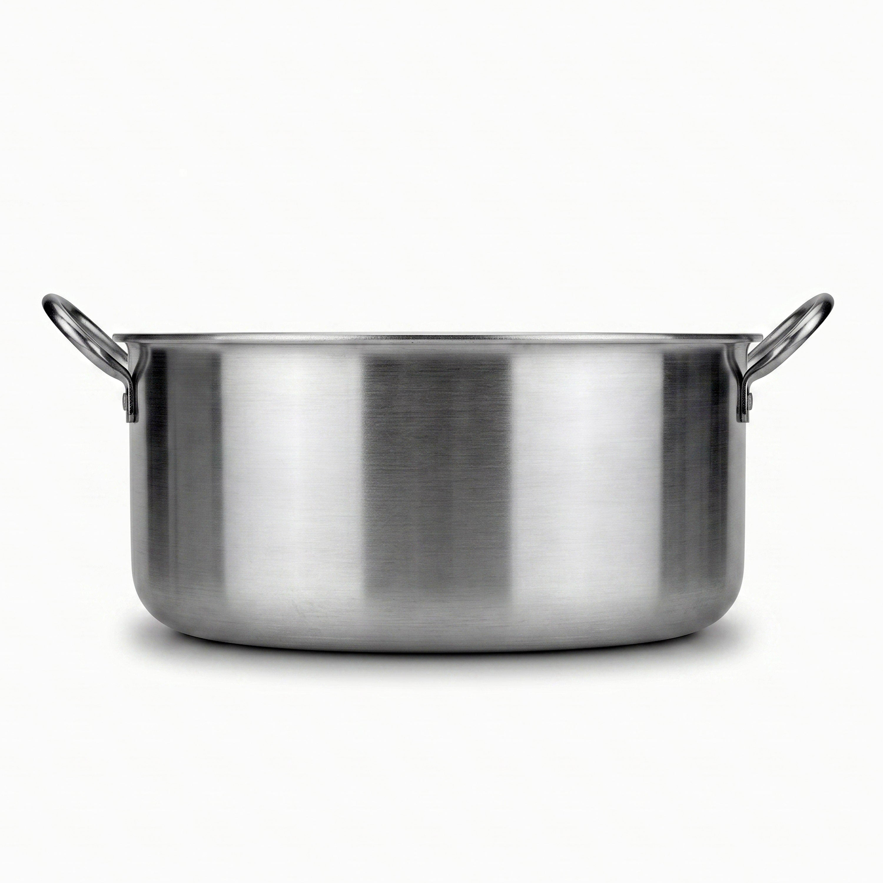 M.G Stainless Steel Round Stock Pot