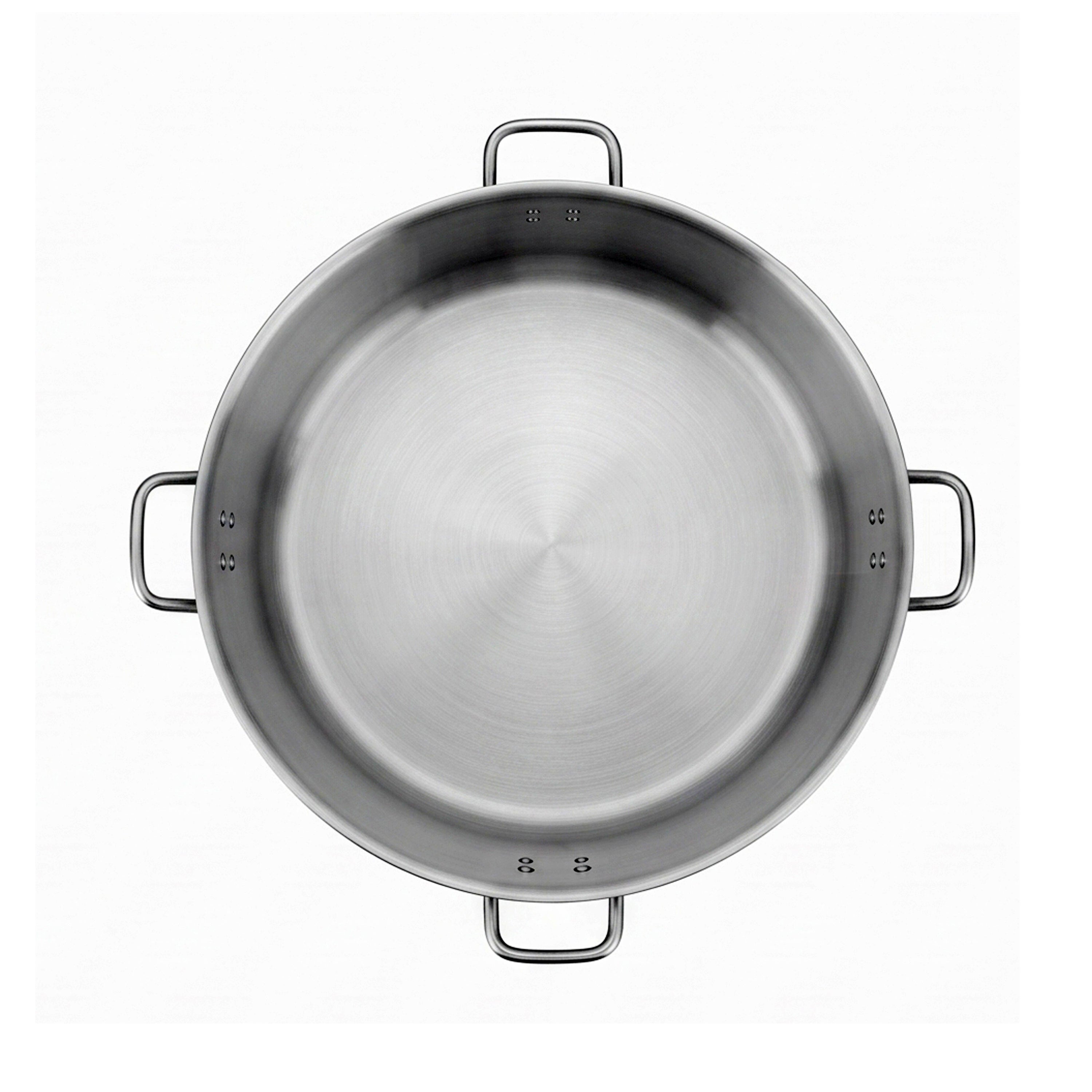 M.G Stainless Steel Round Stock Pot With 4 Handles