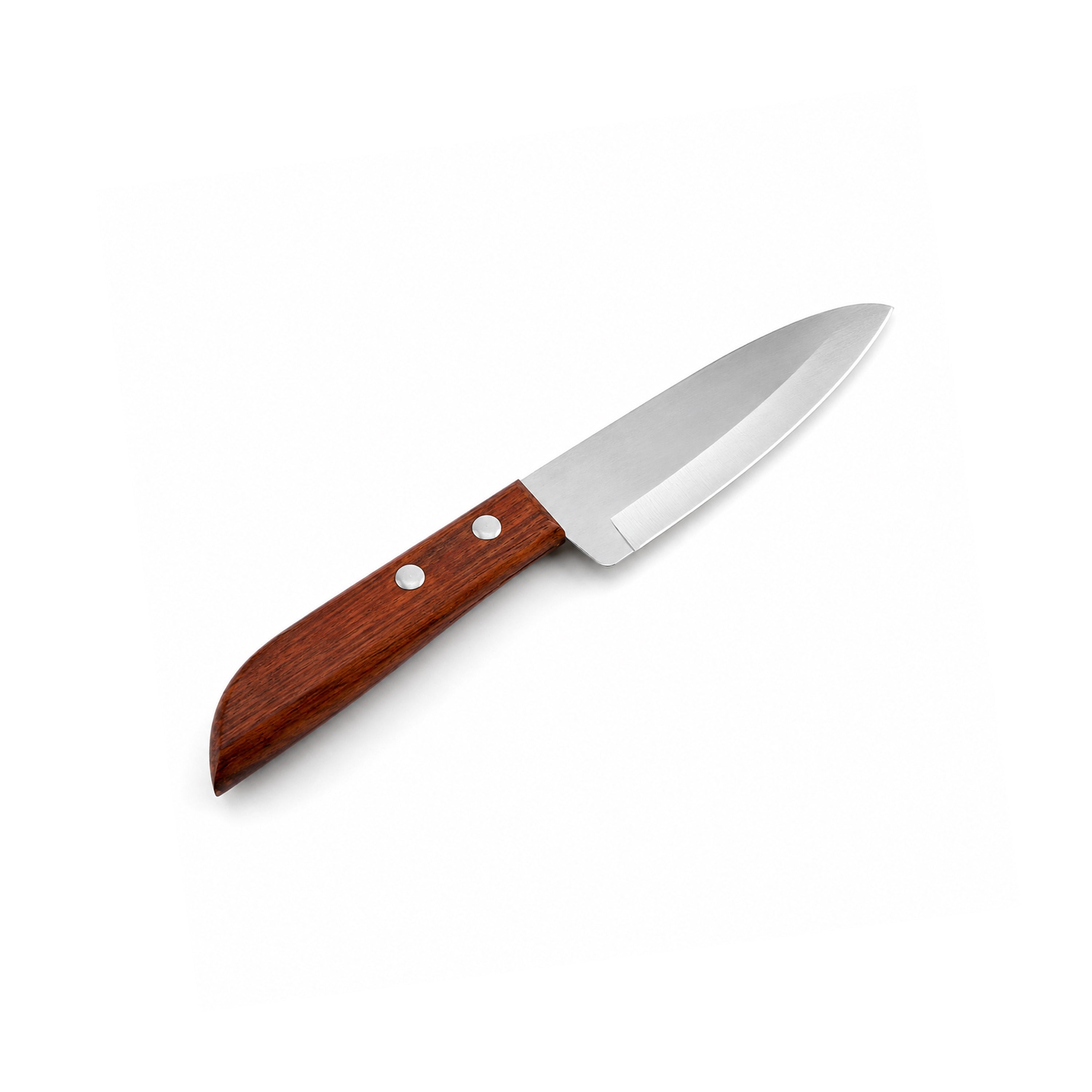 Kiwi No. 503 7.5-Inch Stainless Steel Knife With Wooden Handle