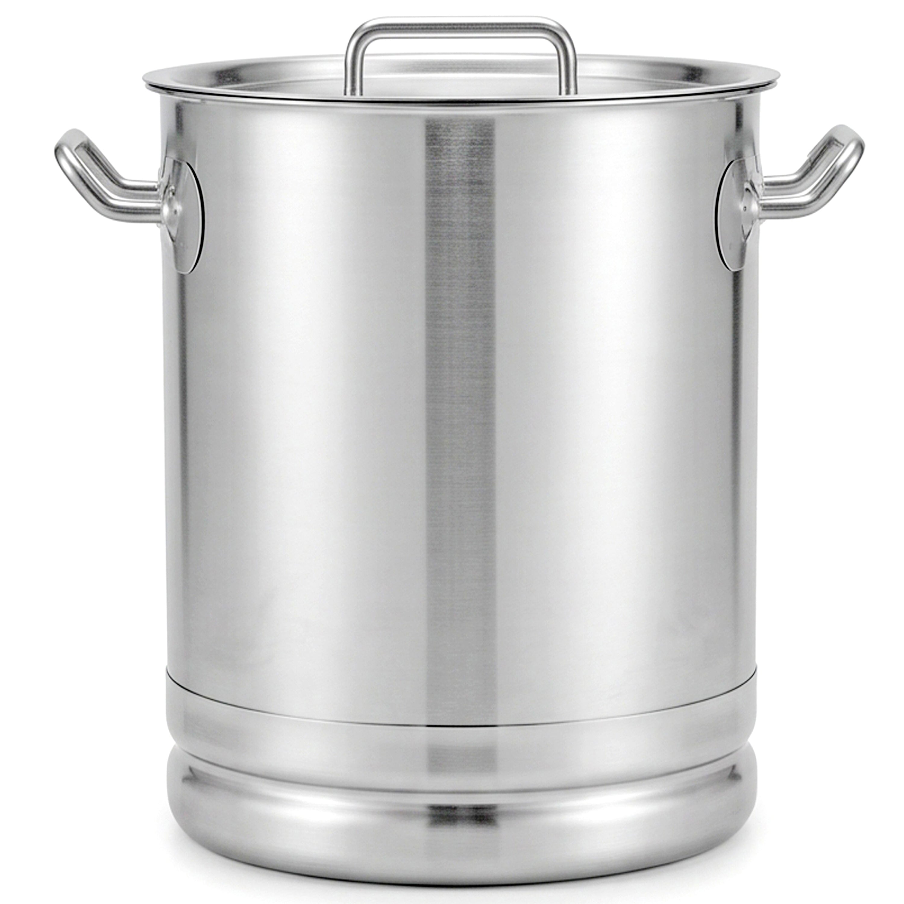 R/S Flora Stainless Steel Stock Pot