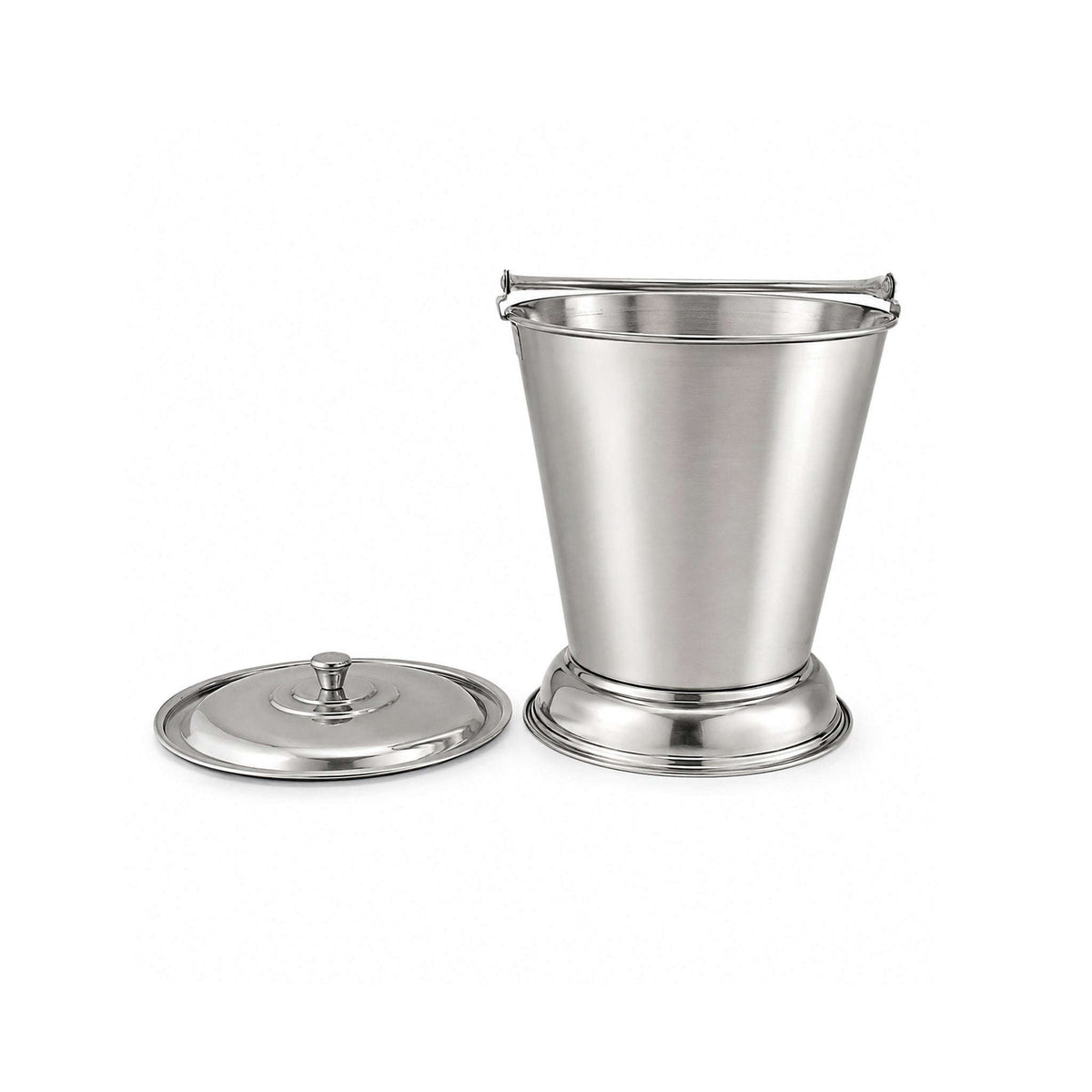 R/S Stainless Steel Balti Bucket With Lid Kaka Bawa Sons
