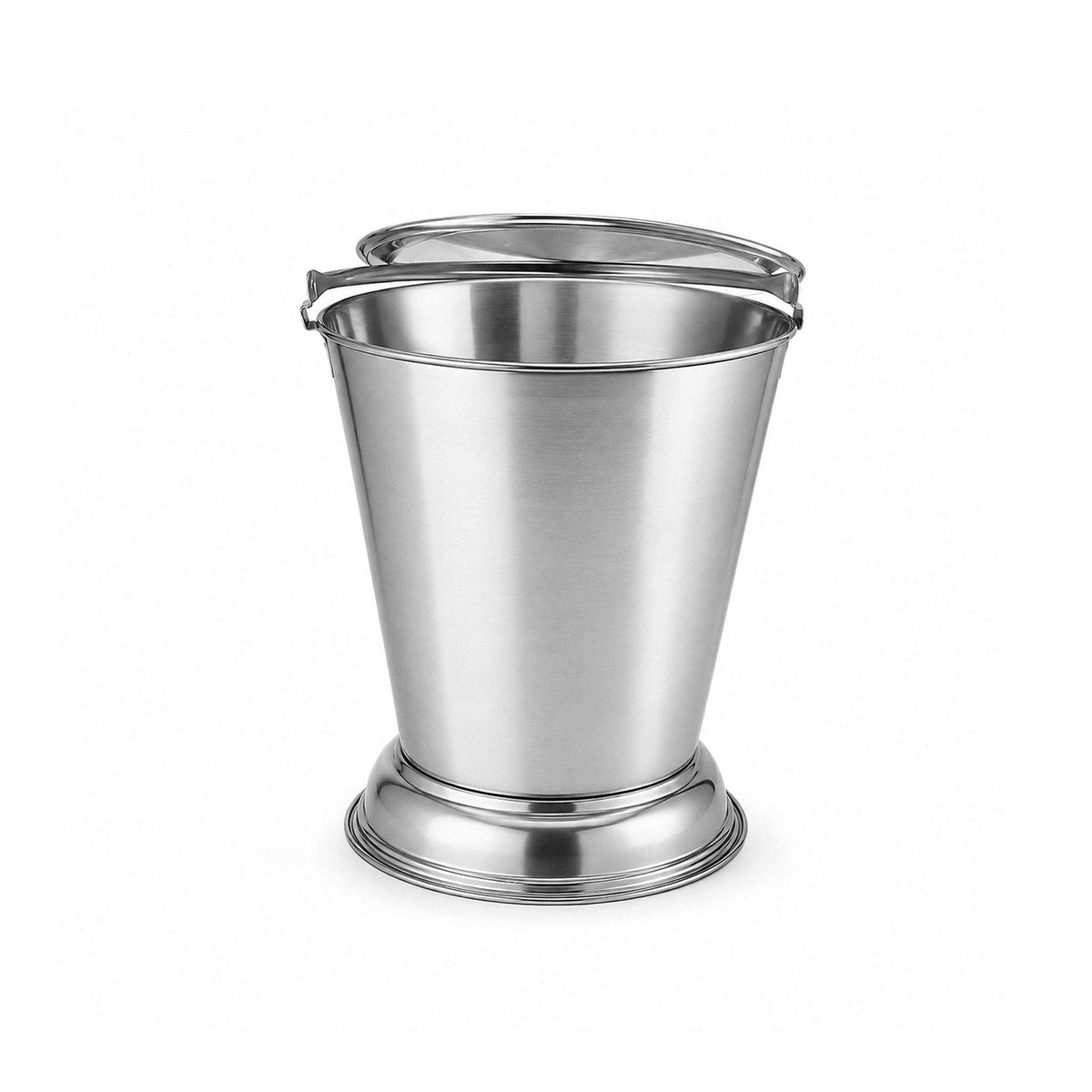 R/S Stainless Steel Balti Bucket With Lid Kaka Bawa Sons