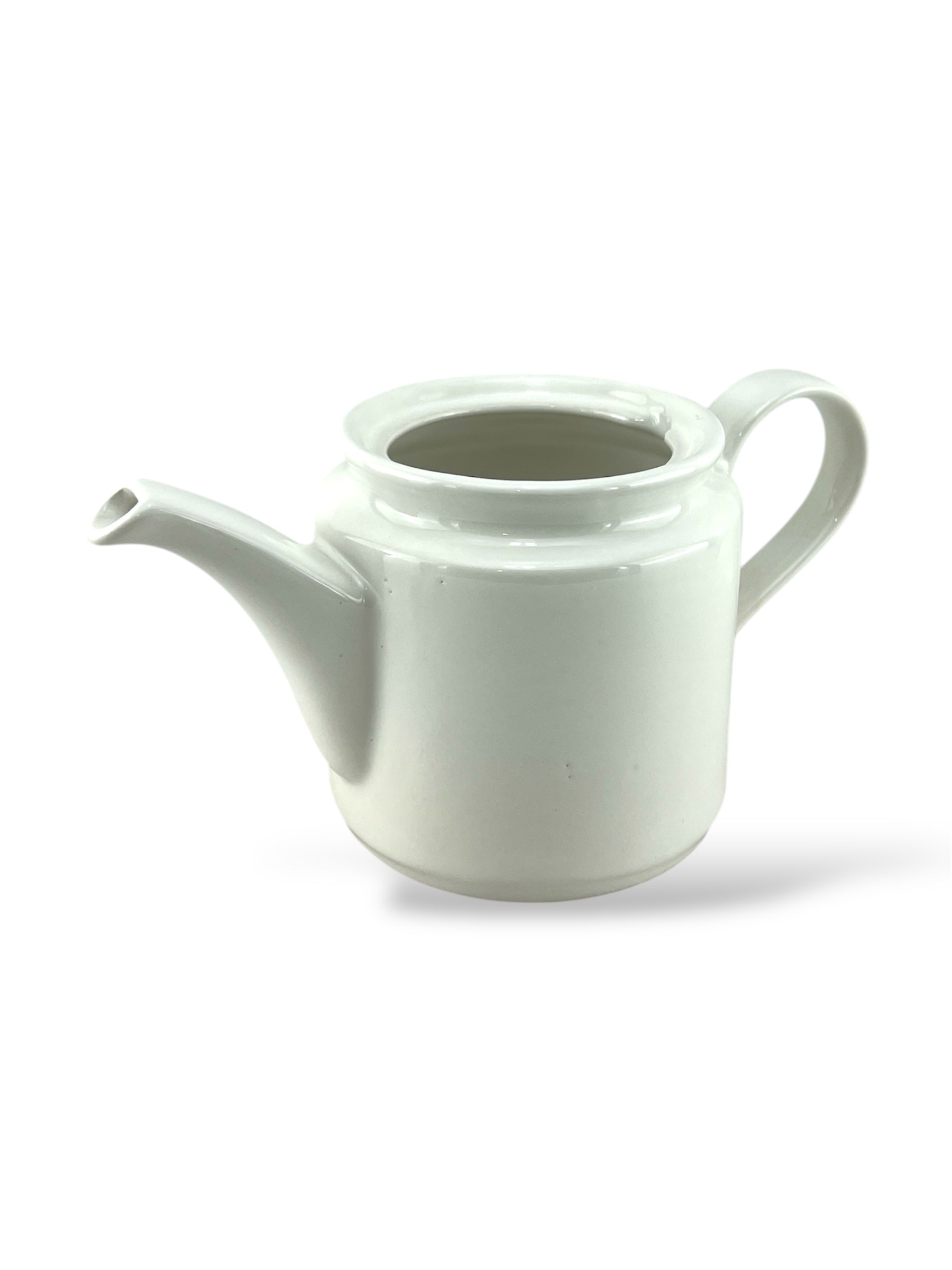 P.C White Ceramic Tea Pot Large