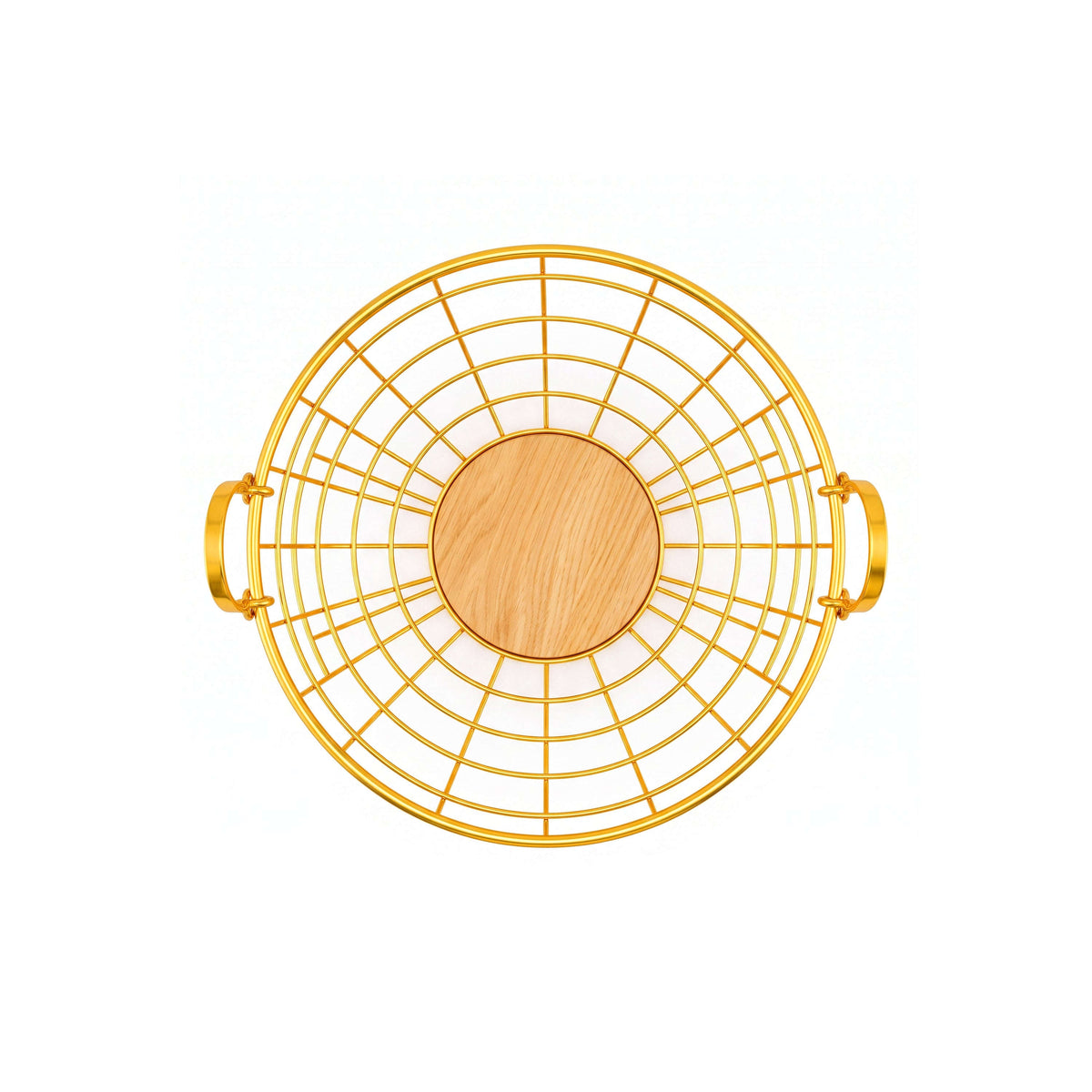 Kangda Golden Steel Fruit Basket Kaka Bawa Sons