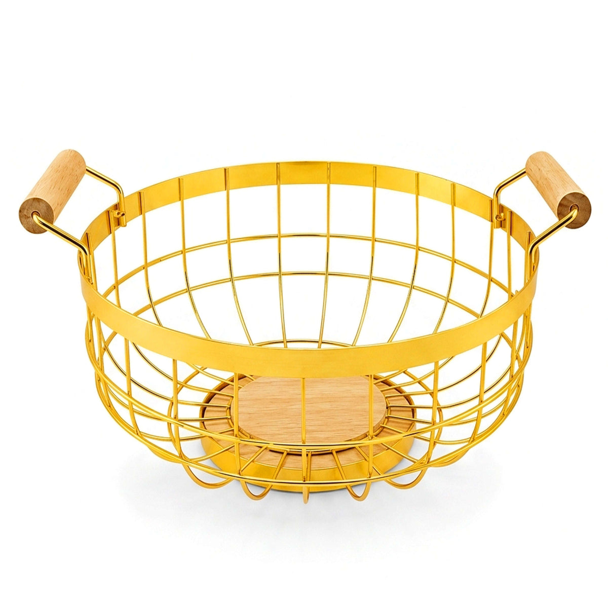 Kangda Golden Steel Fruit Basket Kaka Bawa Sons