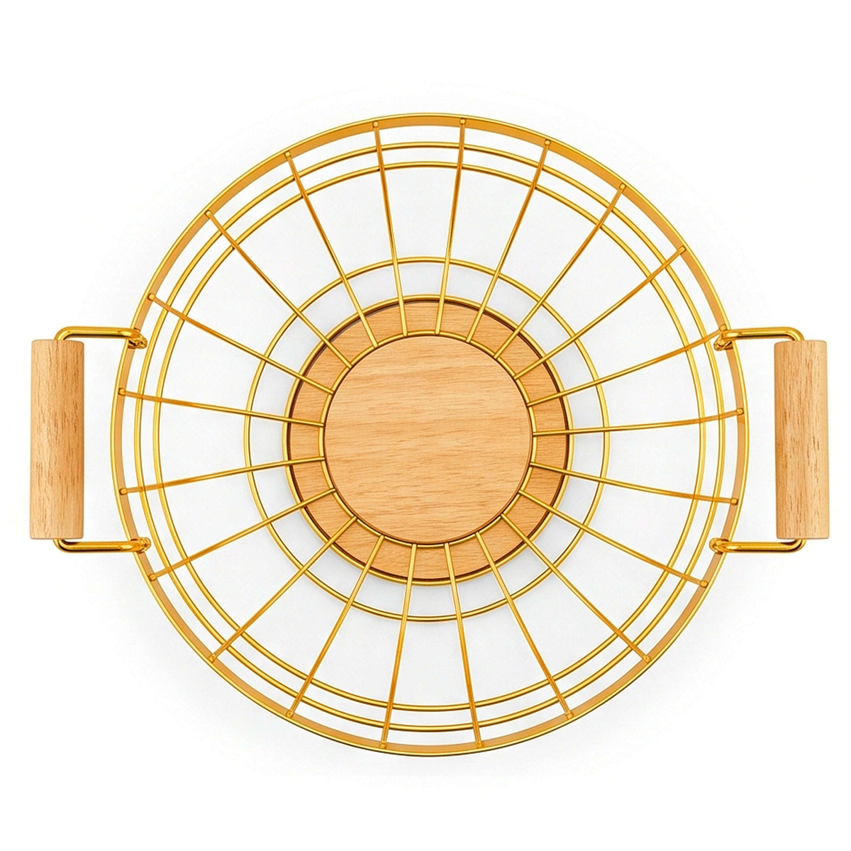 Kangda Golden Steel Fruit Basket Kaka Bawa Sons
