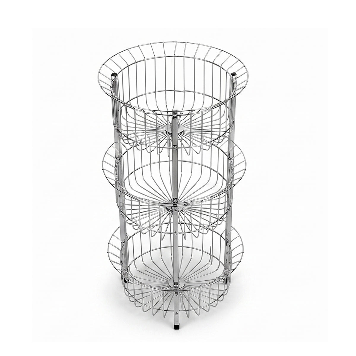 SK Silver Steel Chrome Vegetable Rack