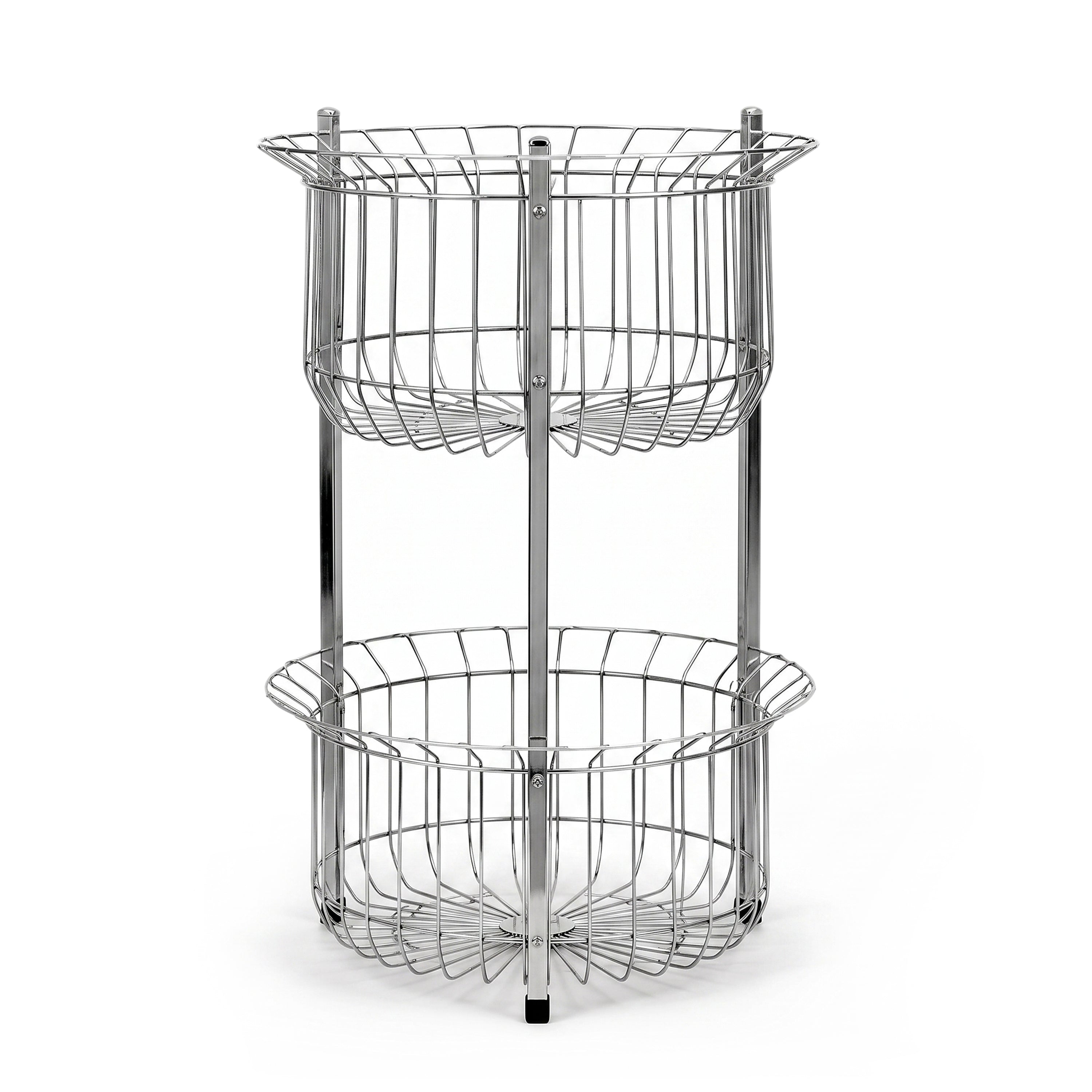 SK Silver Steel Chrome Vegetable Rack