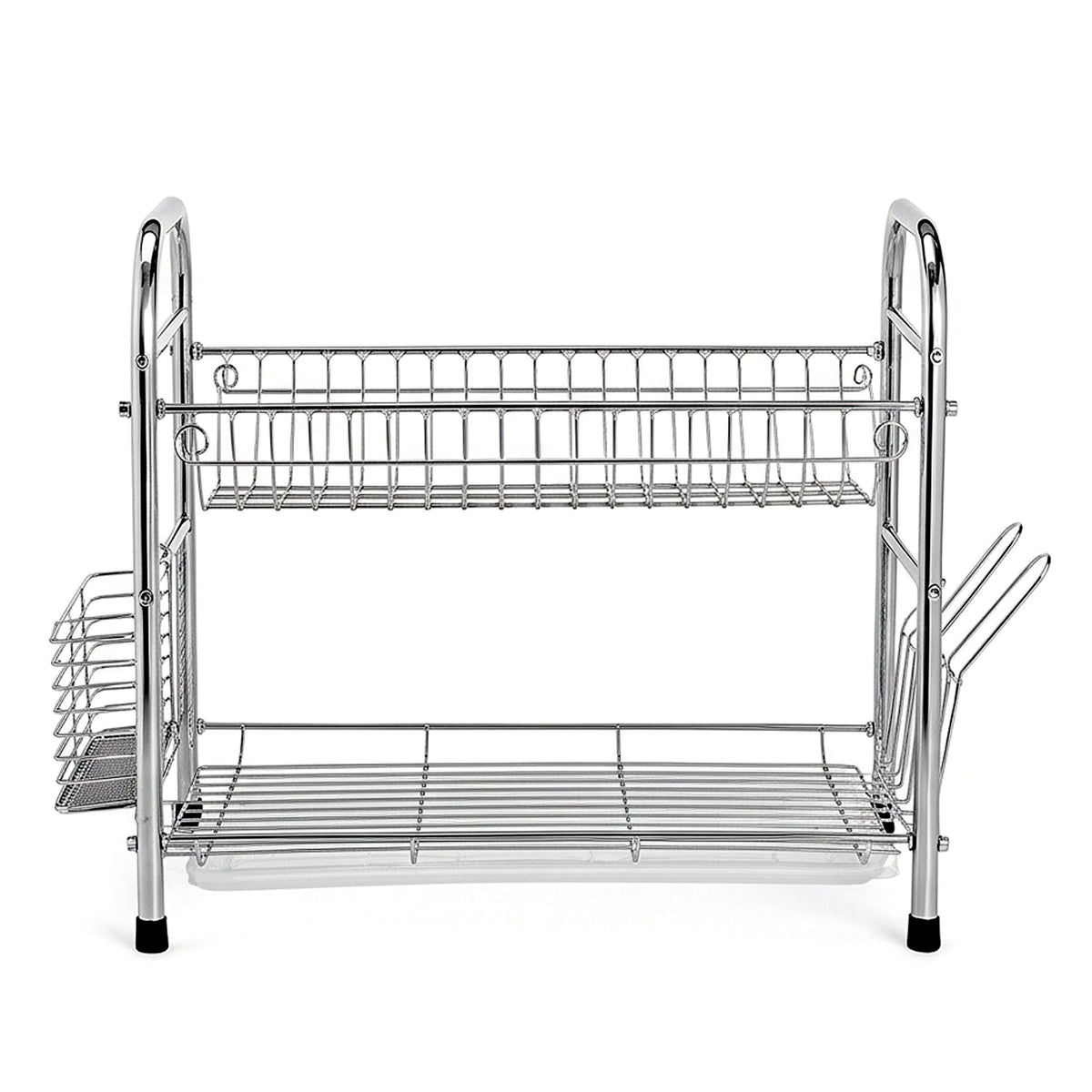 SK Stainless Steel Silver Plate Rack. Available in 2 sizes: 2-tier and 3-tier Kaka Bawa Sons