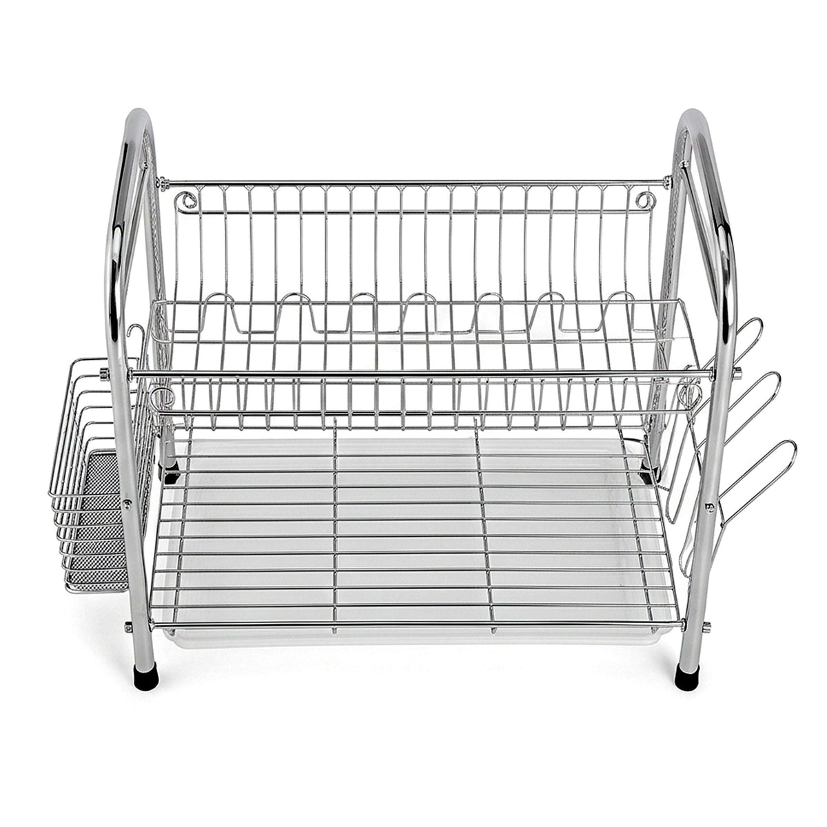 SK Stainless Steel Silver Plate Rack. Available in 2 sizes: 2-tier and 3-tier Kaka Bawa Sons