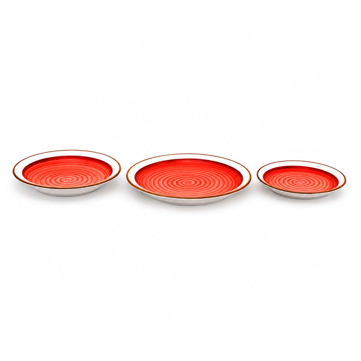 Danny Home 18-Piece Stone Plate Set Kaka Bawa Sons