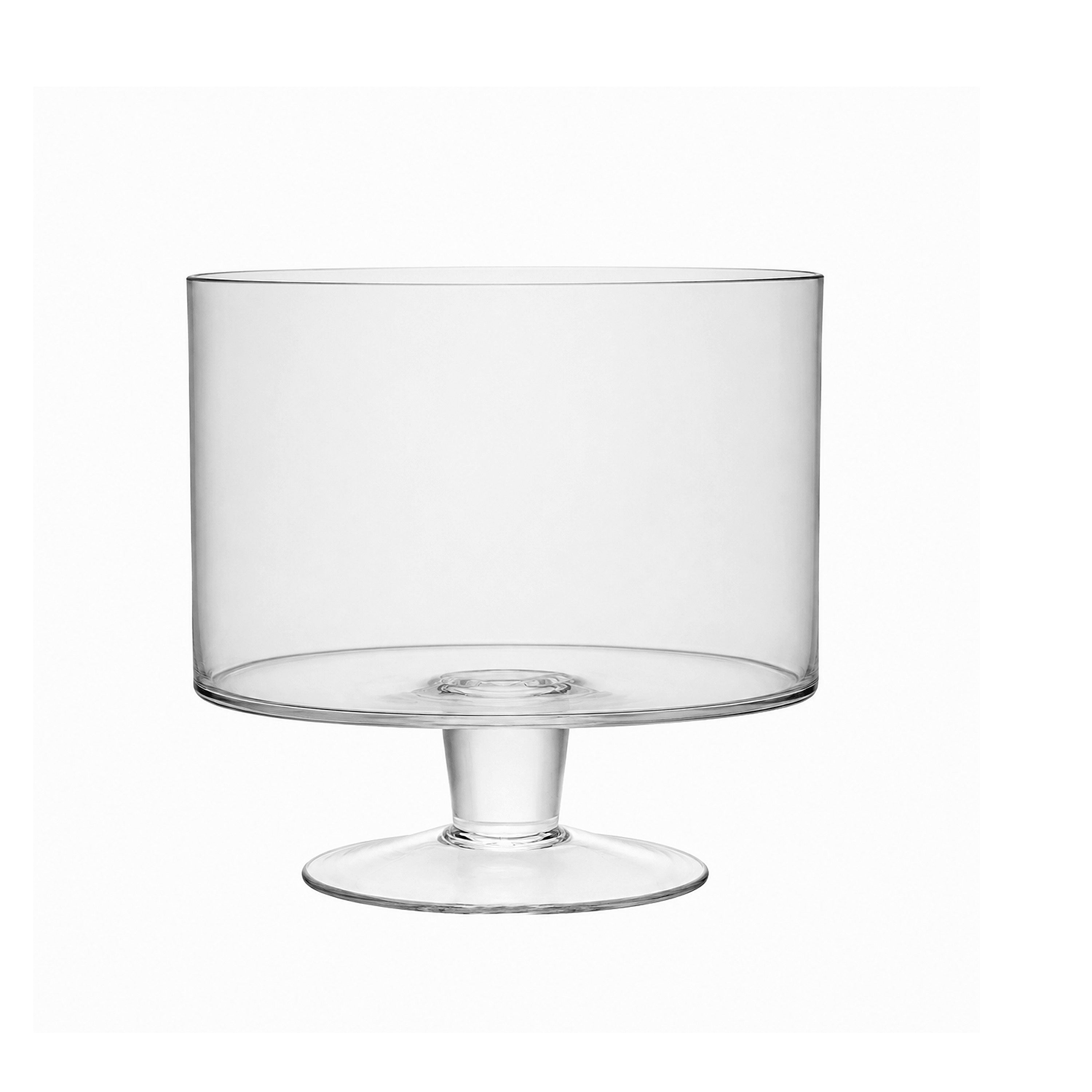 Ace 3.5-Liter 8-Inch Glass Trifle Bowl