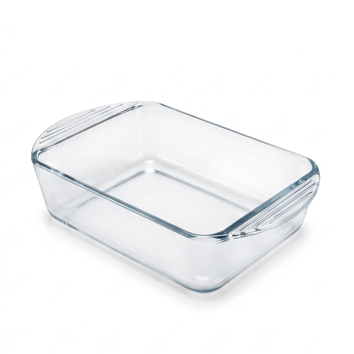 Pasabahce Borcam 1-Liter Glass Square Roaster