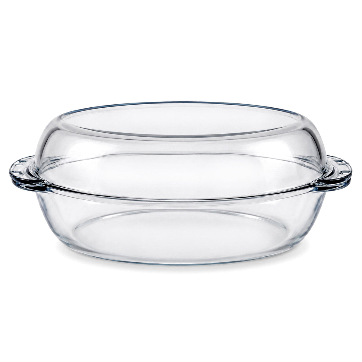 Pasabahce 2.3-Liter Glass Oval Dish Kaka Bawa Sons