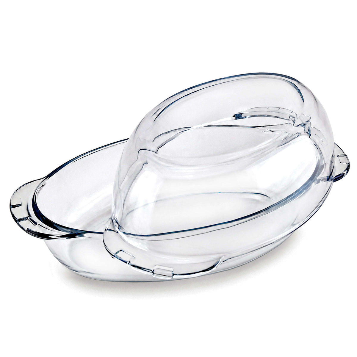 Pasabahce 2.3-Liter Glass Oval Dish Kaka Bawa Sons