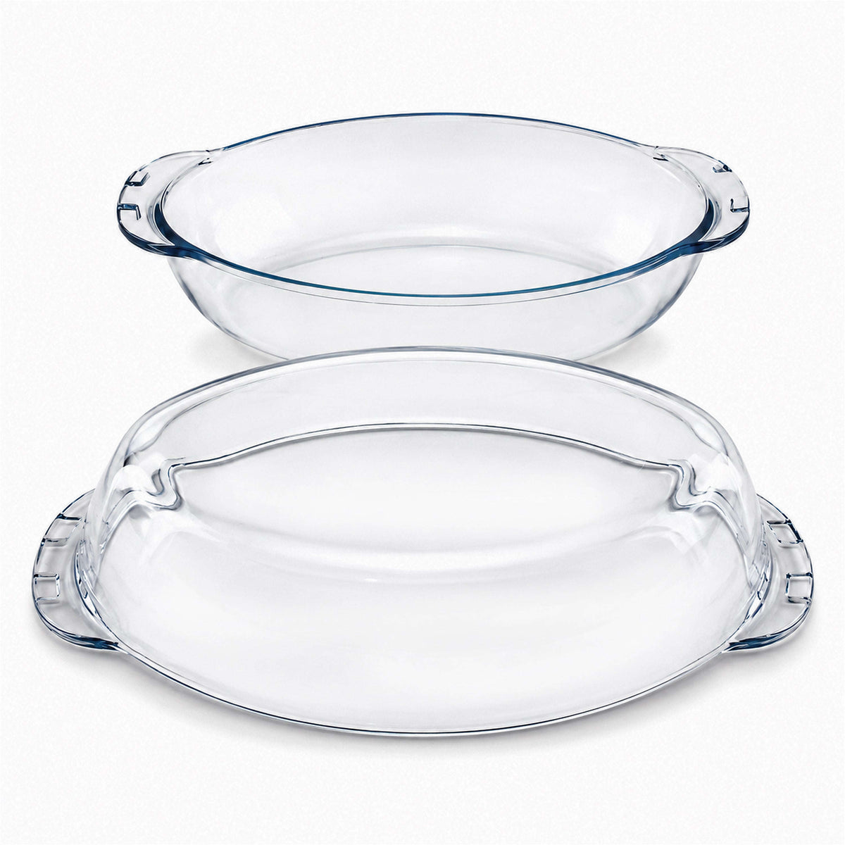 Pasabahce 2.3-Liter Glass Oval Dish Kaka Bawa Sons