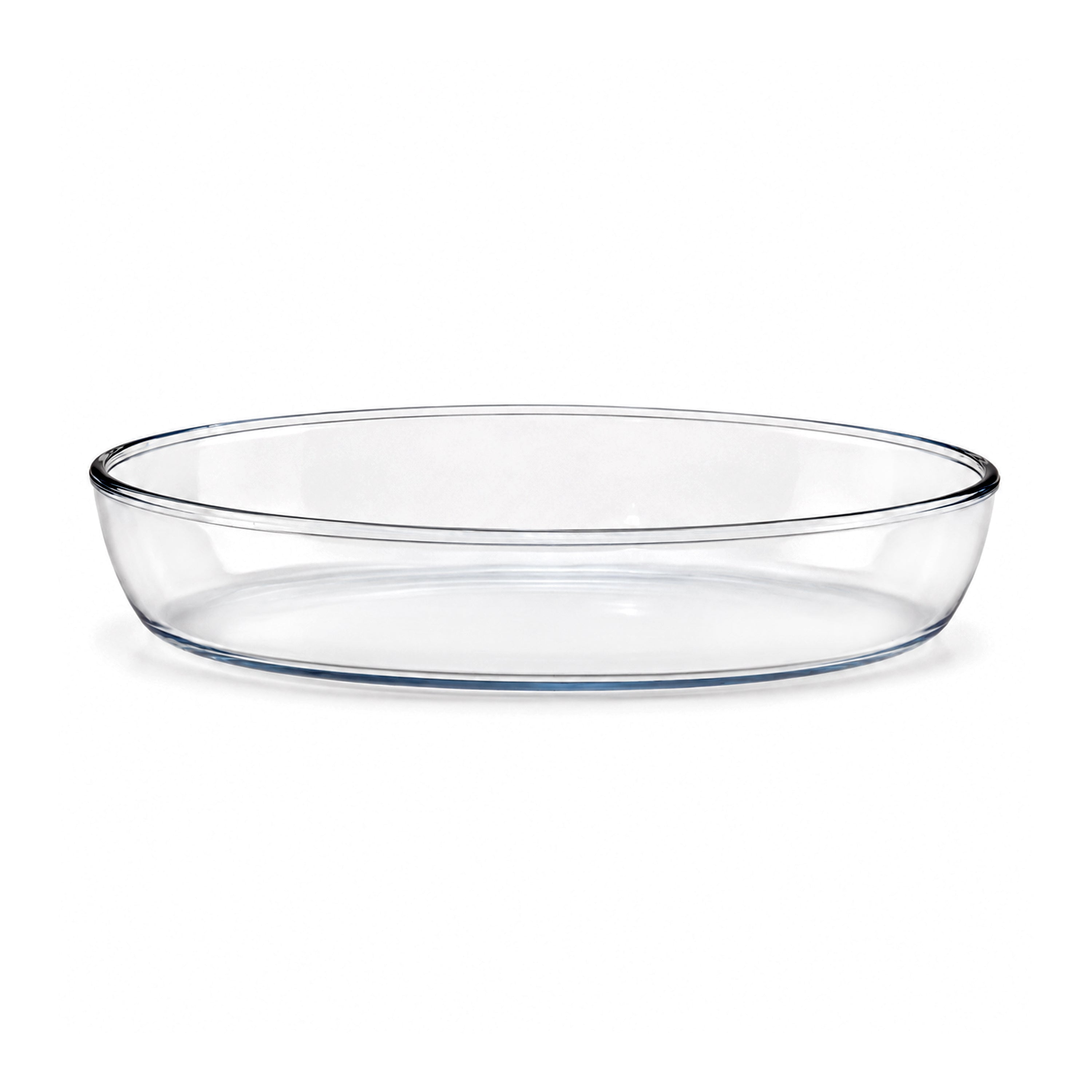 Pasabahce Borcam 3.2-Liter Glass Oval Roaster