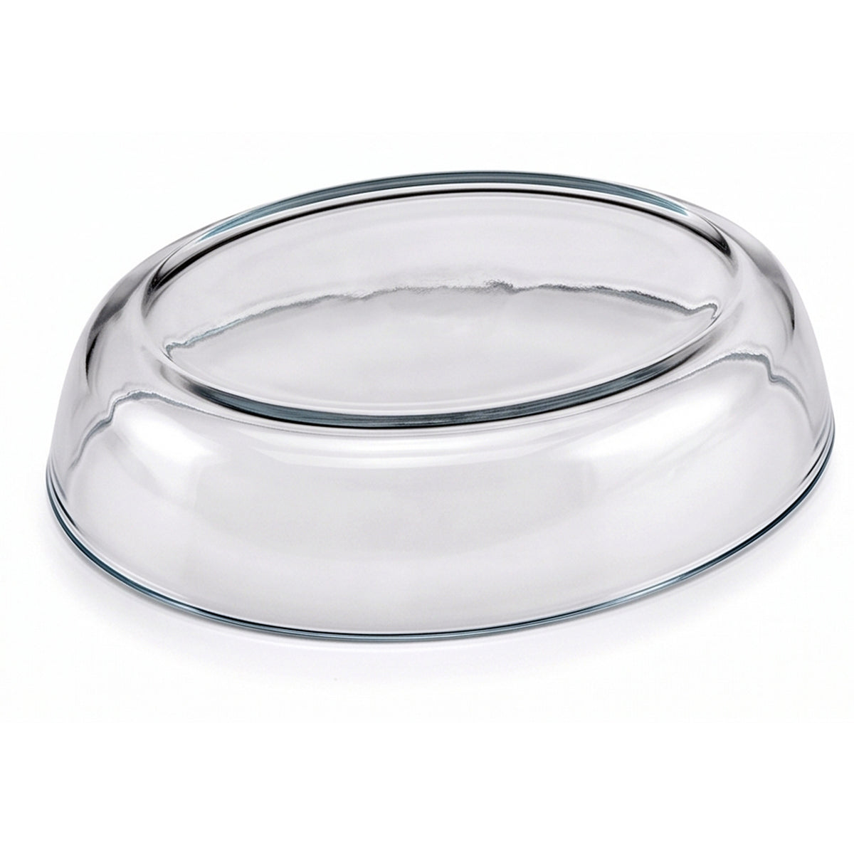 Pasabahce Borcam 3.2-Liter Glass Oval Roaster