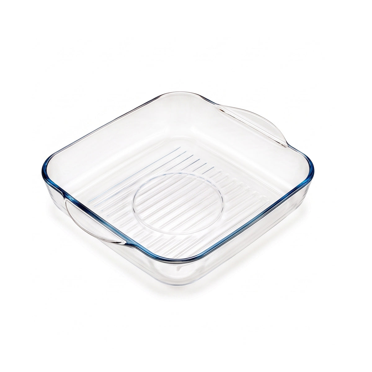 Pasabahce Borcam 2.6-Liter Square Glass Grill Dish