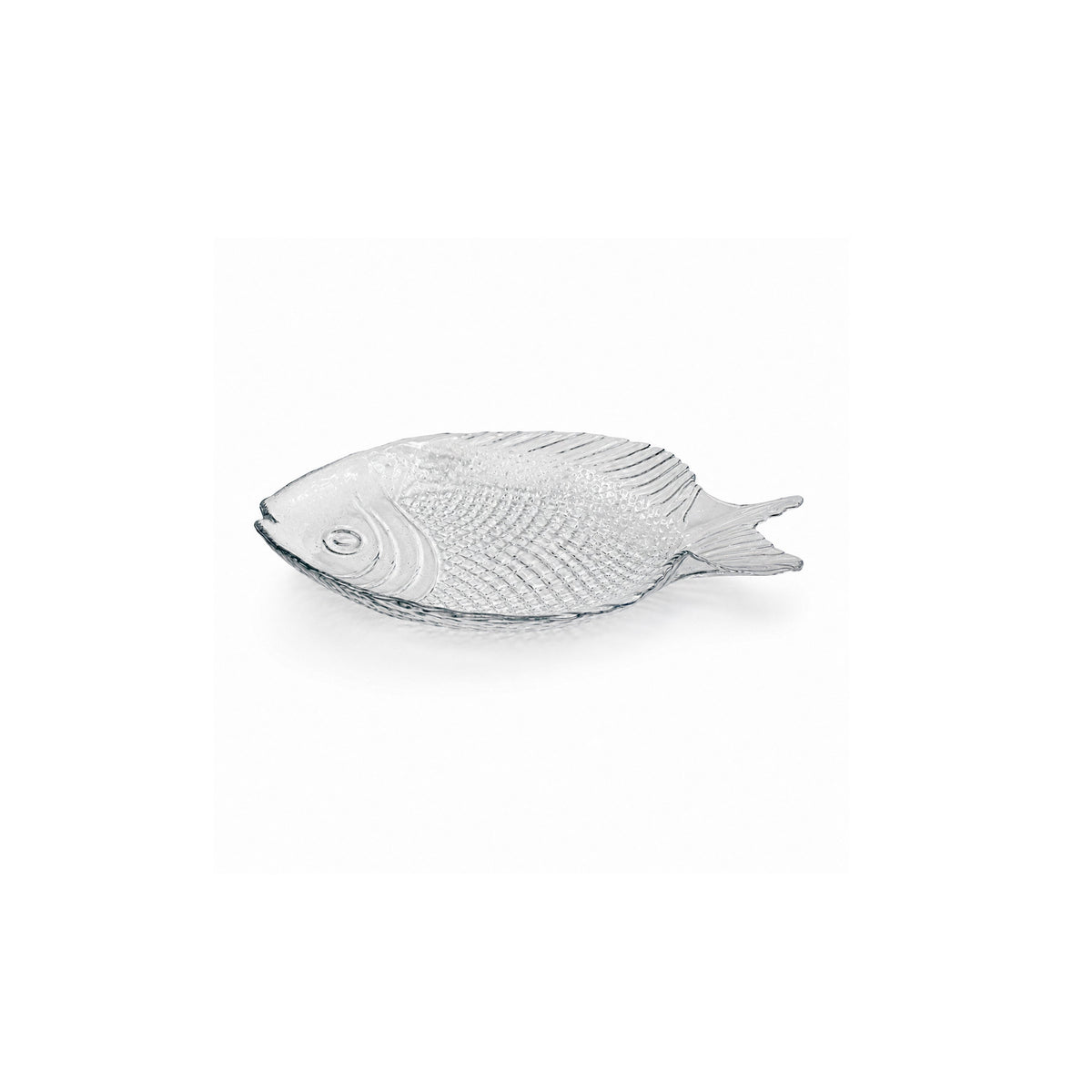 Pasabahce Glass Fish Dish Kaka Bawa Sons