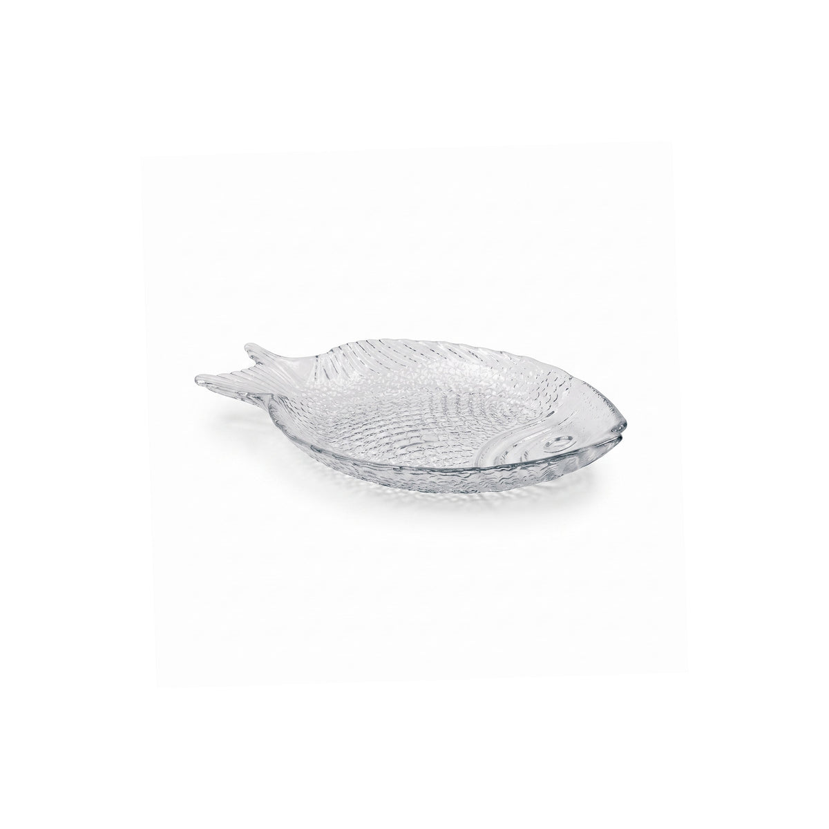 Pasabahce Glass Fish Dish Kaka Bawa Sons