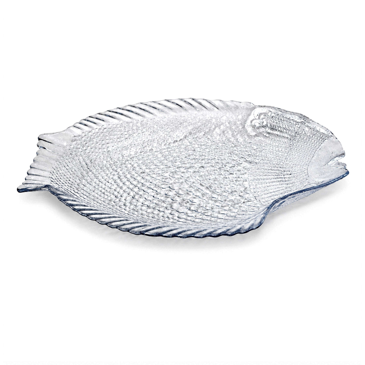 Pasabahce Glass Fish Dish Kaka Bawa Sons