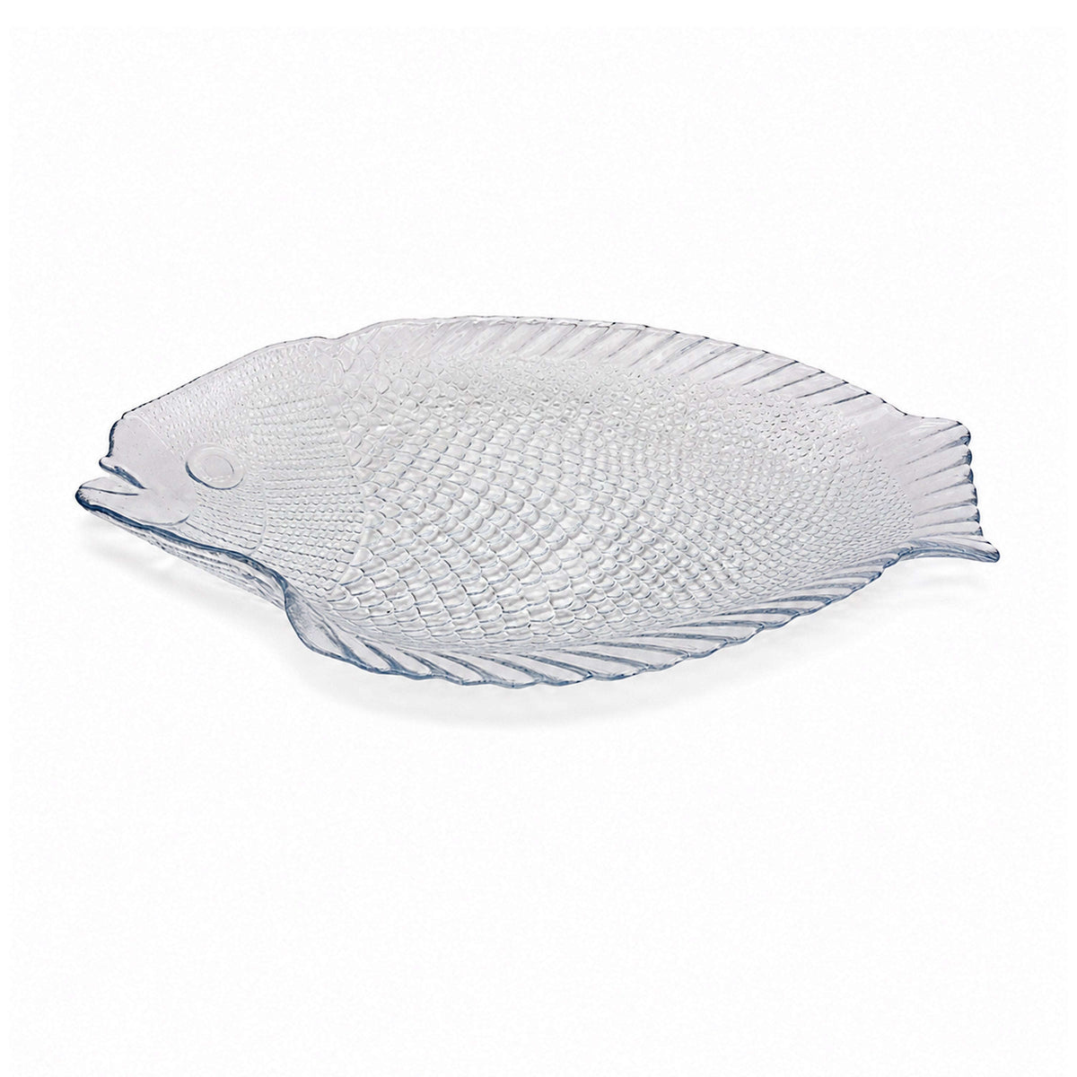 Pasabahce Glass Fish Dish Kaka Bawa Sons