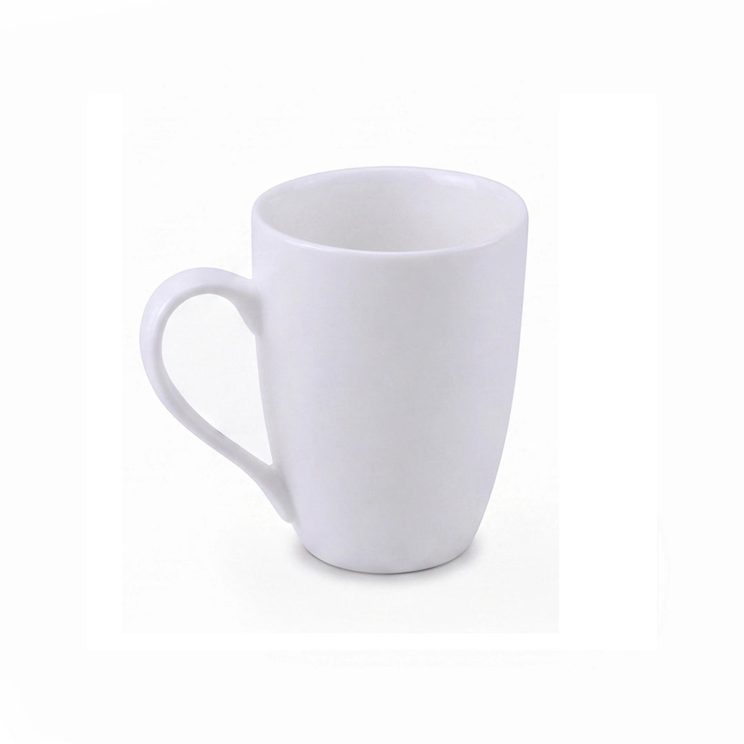 Danny Home Classic Ceramic Mug | White | 300 ML