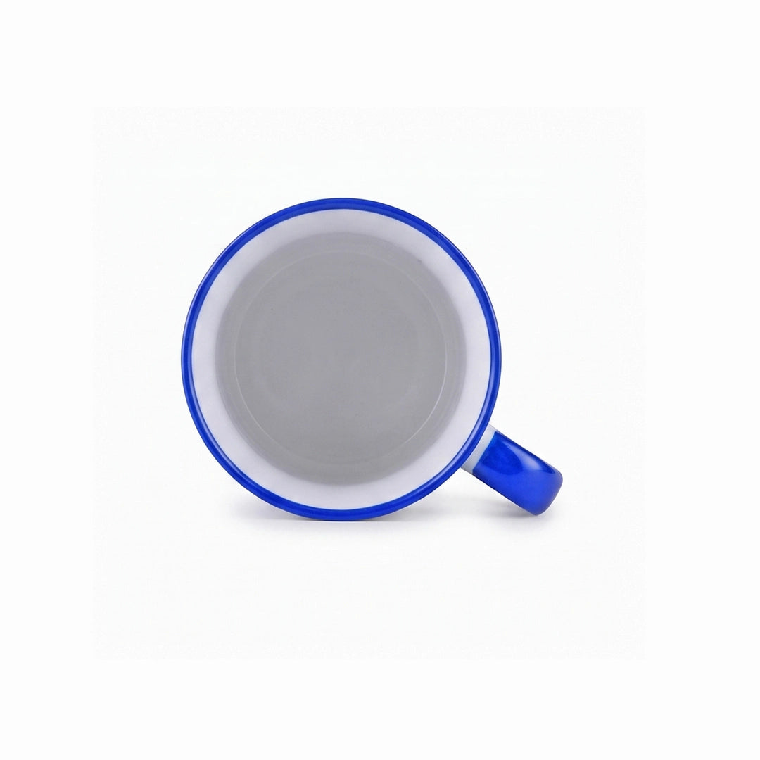 Danny Home Ceramic Mug | Blue Chinoiserie Floral Design | 350 ML