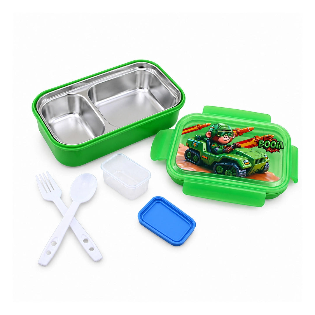 Tedemei Stainless Steel Lunch Box | Green Monkey Tank