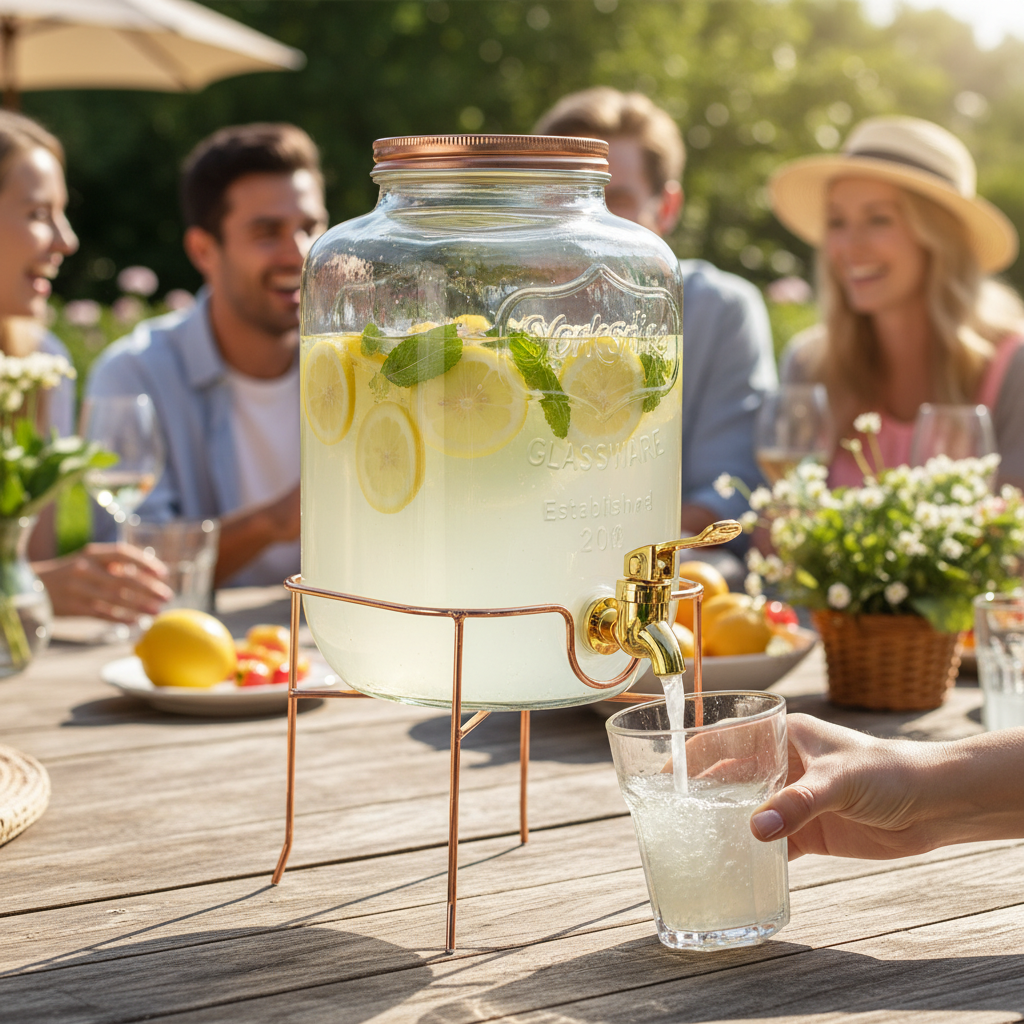 Danny Home 4-Litre Beverage Dispenser With Stand
