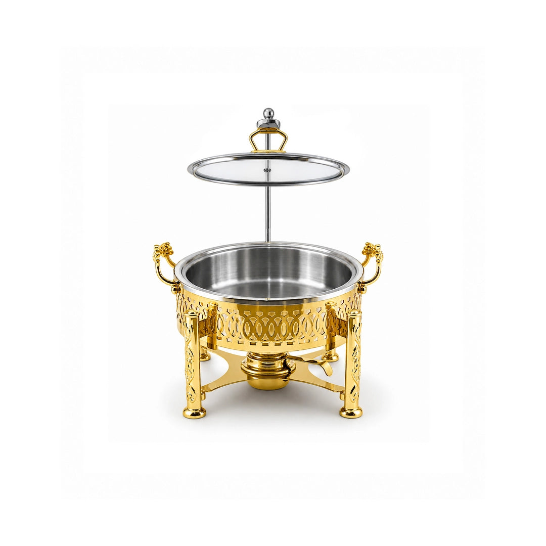 Victoria Stainless Steel Round Chafing Dish | 20-32 Cm
