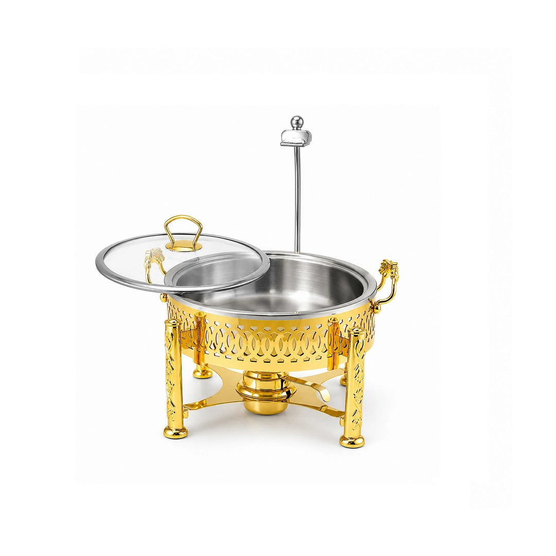 Victoria Stainless Steel Round Chafing Dish | 20-32 Cm