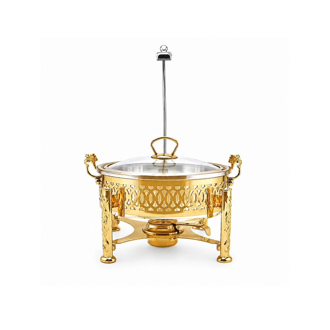 Victoria Stainless Steel Round Chafing Dish | 20-32 Cm
