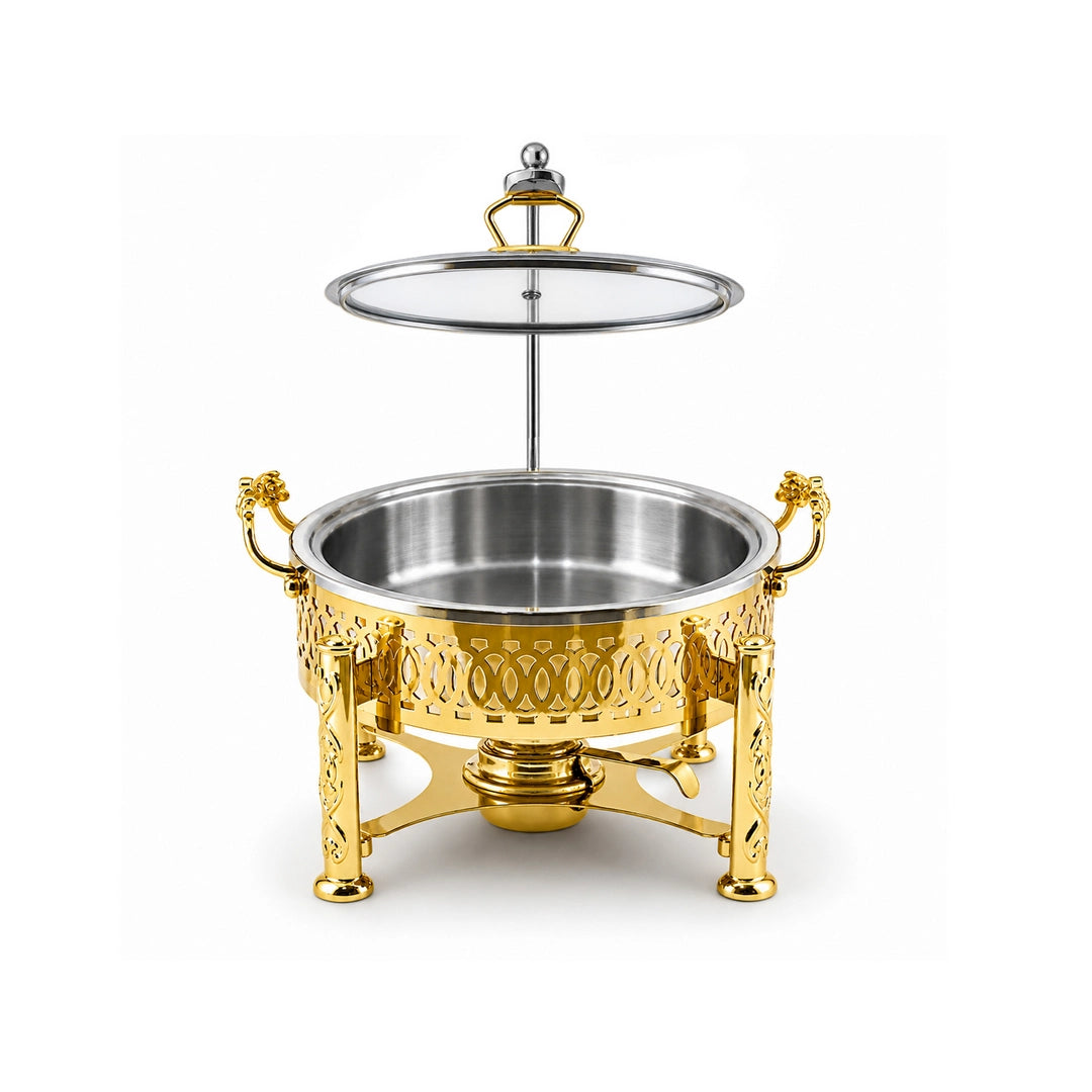 Victoria Stainless Steel Round Chafing Dish | 20-32 Cm