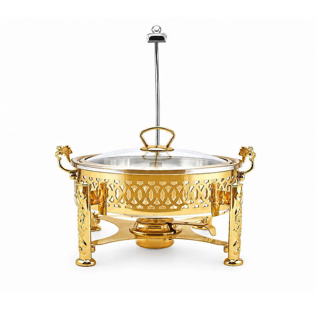 Victoria Stainless Steel Round Chafing Dish | 20-32 Cm