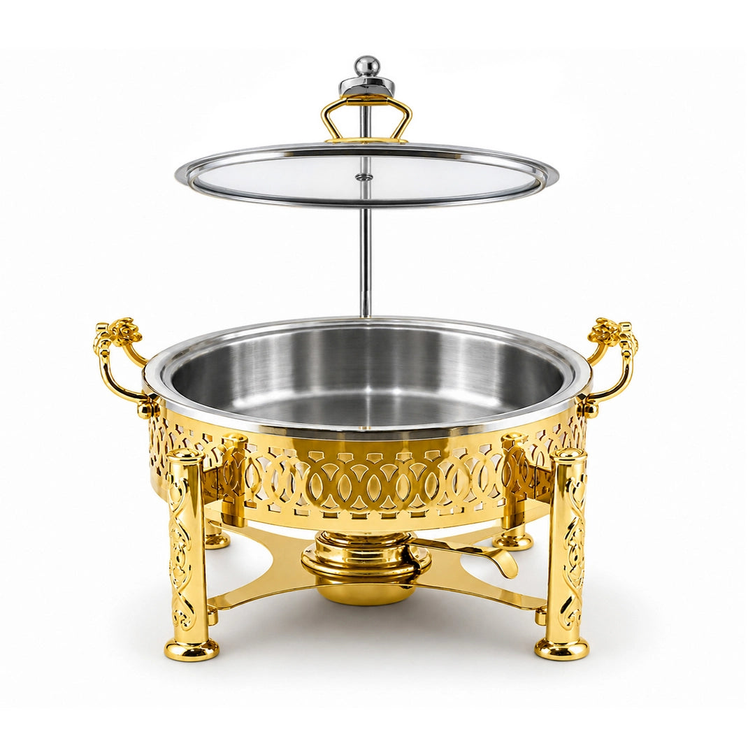 Victoria Stainless Steel Round Chafing Dish | 20-32 Cm