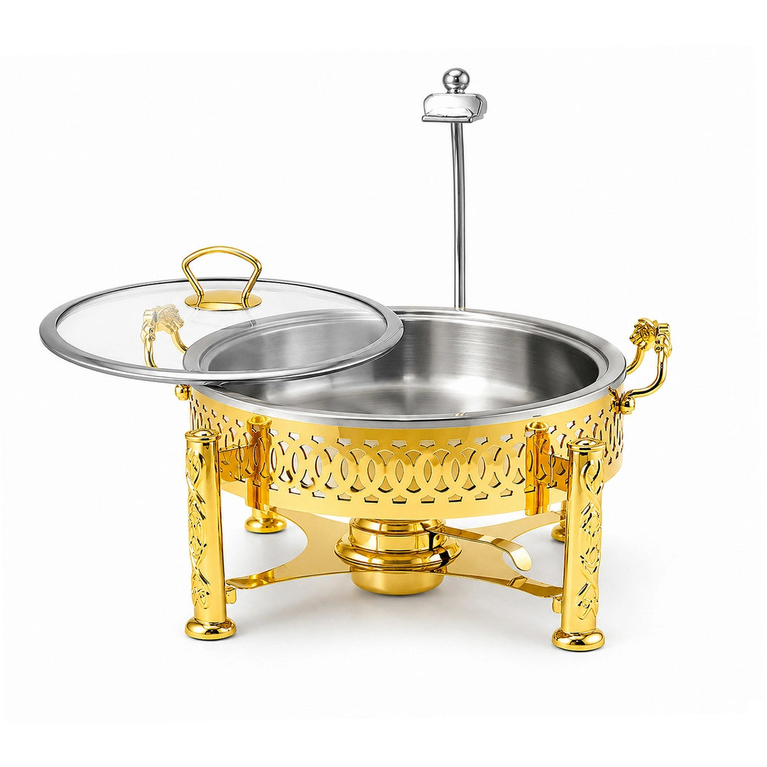 Victoria Stainless Steel Round Chafing Dish | 20-32 Cm