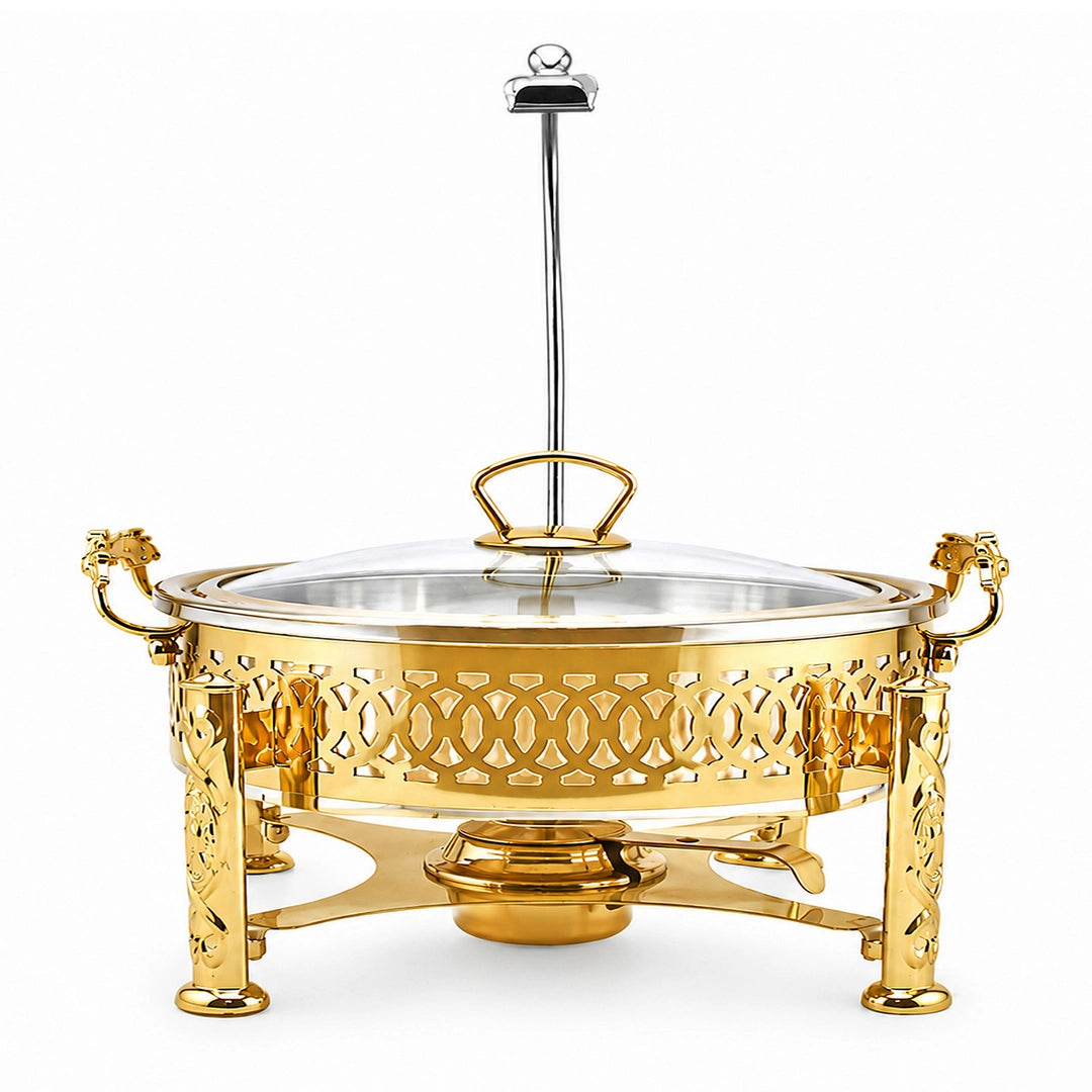 Victoria Stainless Steel Round Chafing Dish | 20-32 Cm