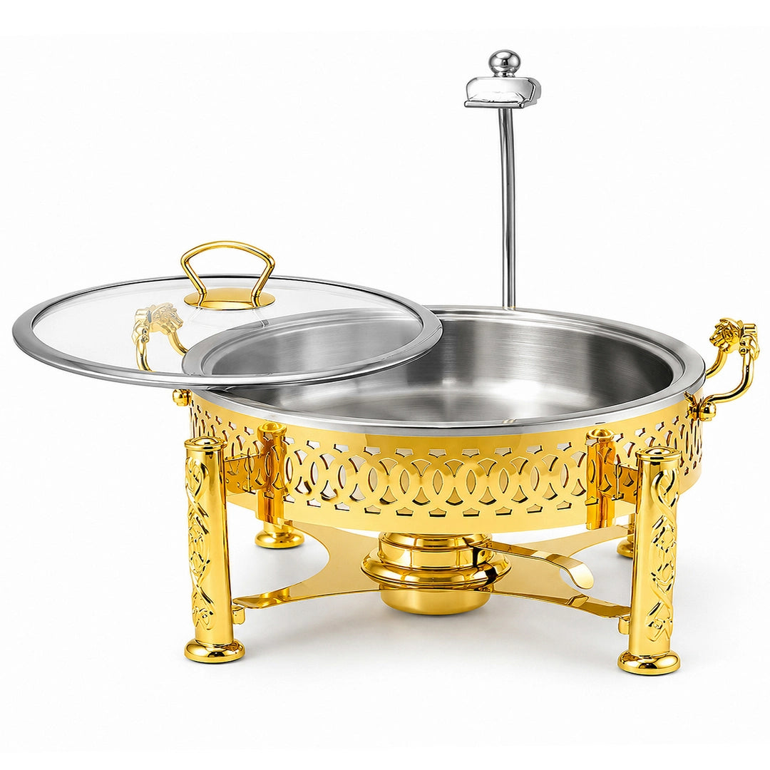 Victoria Stainless Steel Round Chafing Dish | 20-32 Cm
