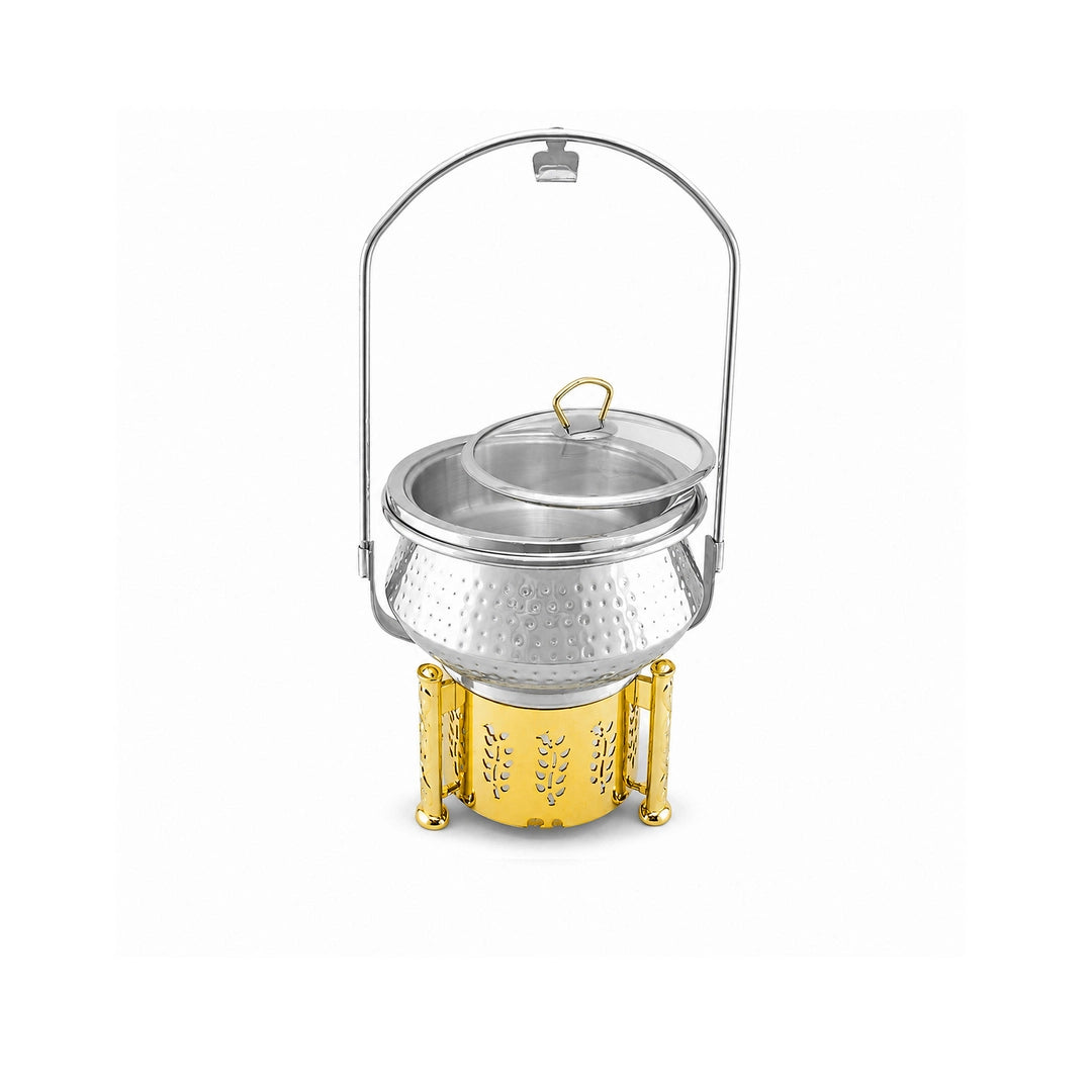 Victoria Handi-Style Hammered Round Chafing Dish | 20-32 cm