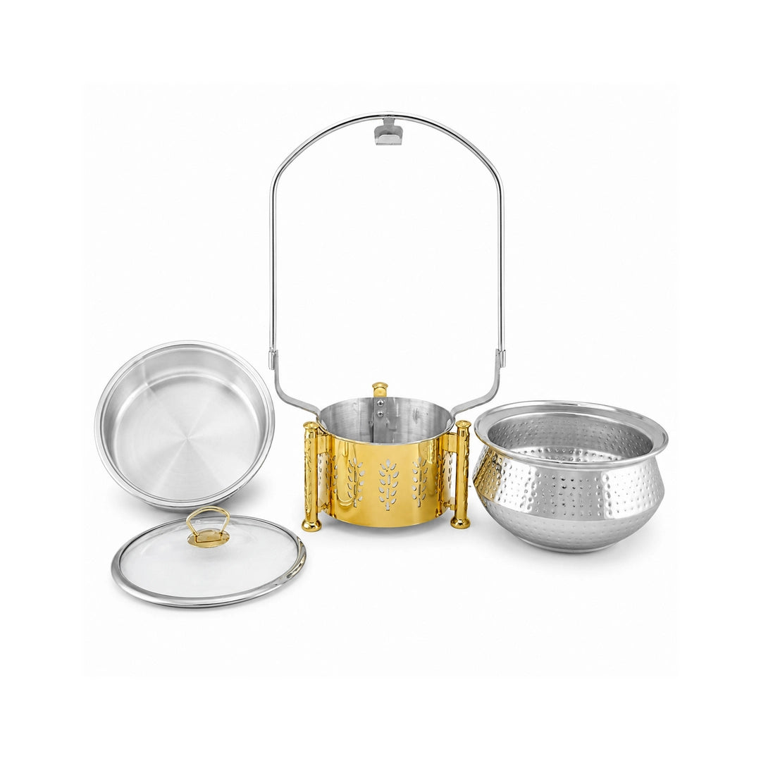 Victoria Handi-Style Hammered Round Chafing Dish | 20-32 cm