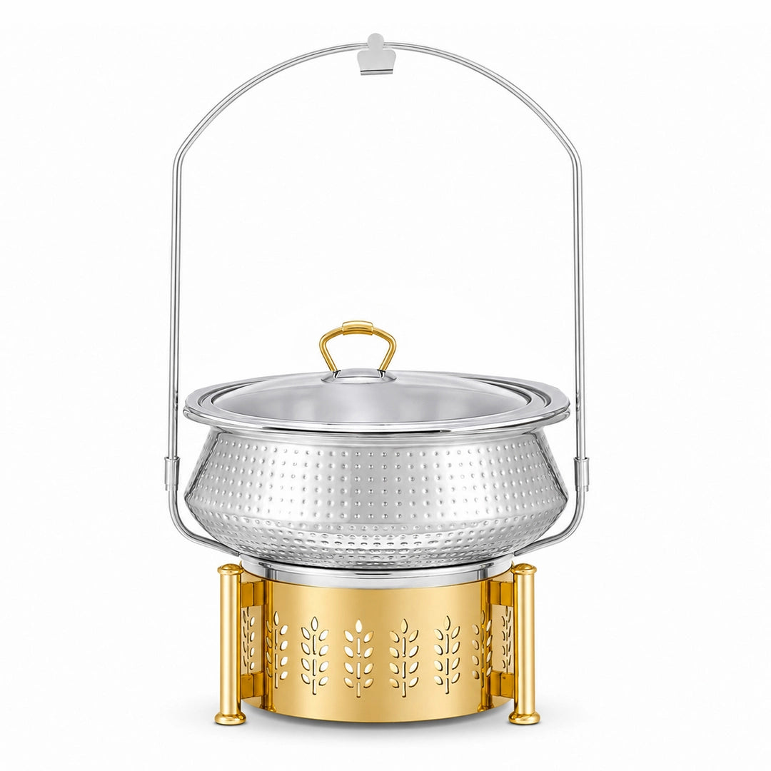 Victoria Handi-Style Hammered Round Chafing Dish | 20-32 cm